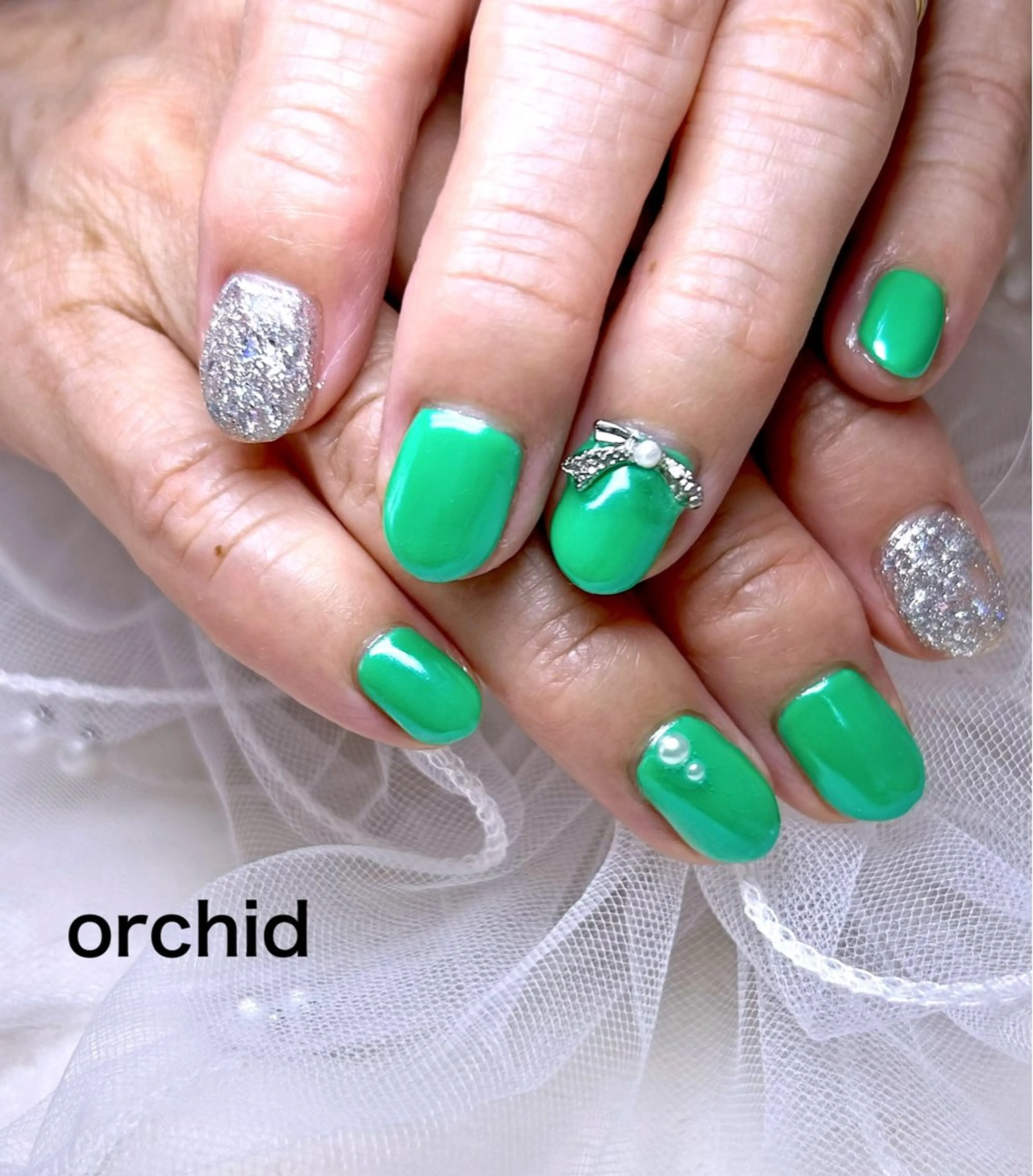 ネイル orchid ♡オーキッドのネイルデザイン