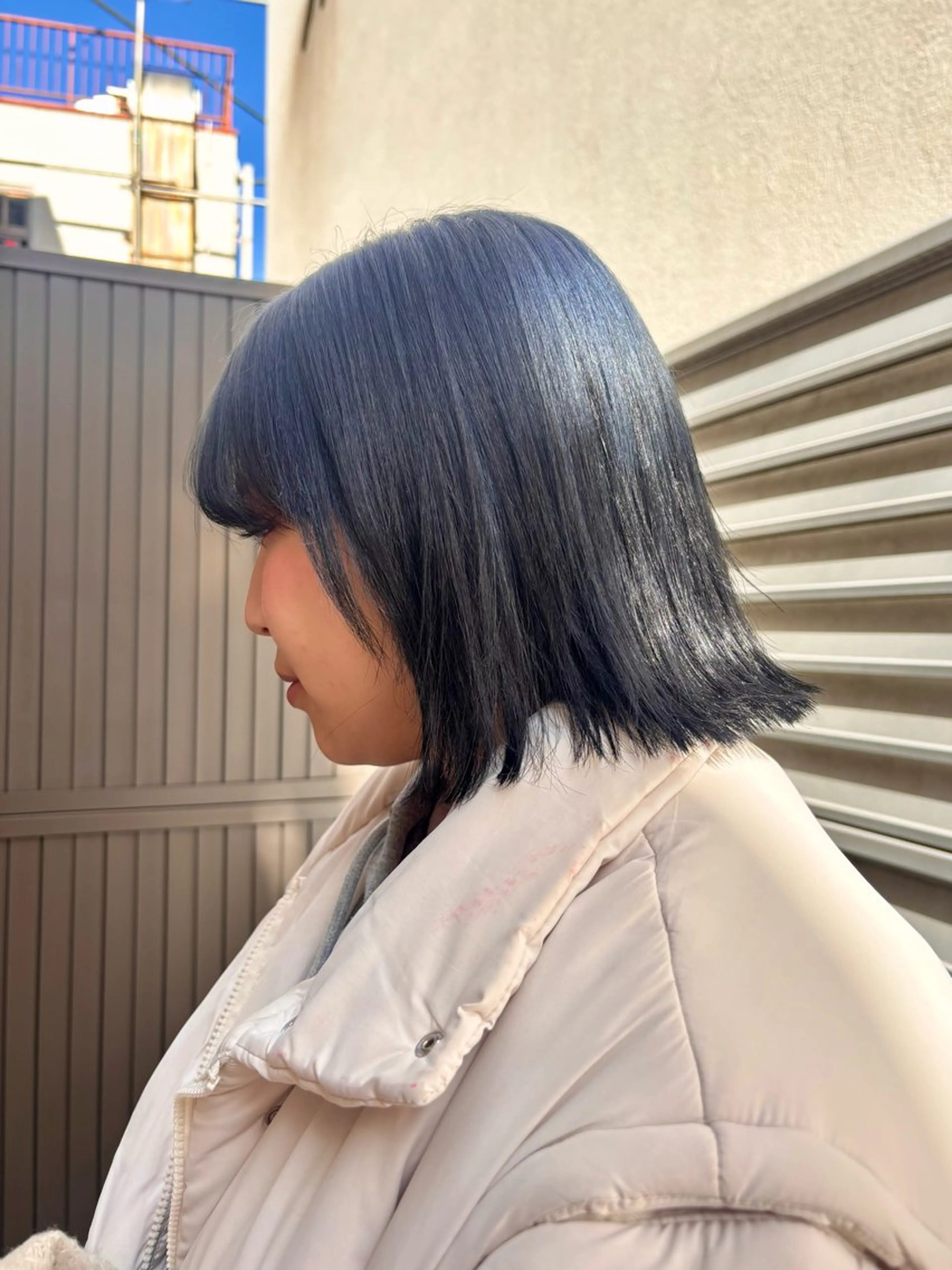 ショート カラー ヘアカラー トリートメント お洒落レイヤー🎶 ハイトーン/りりのヘアスタイル