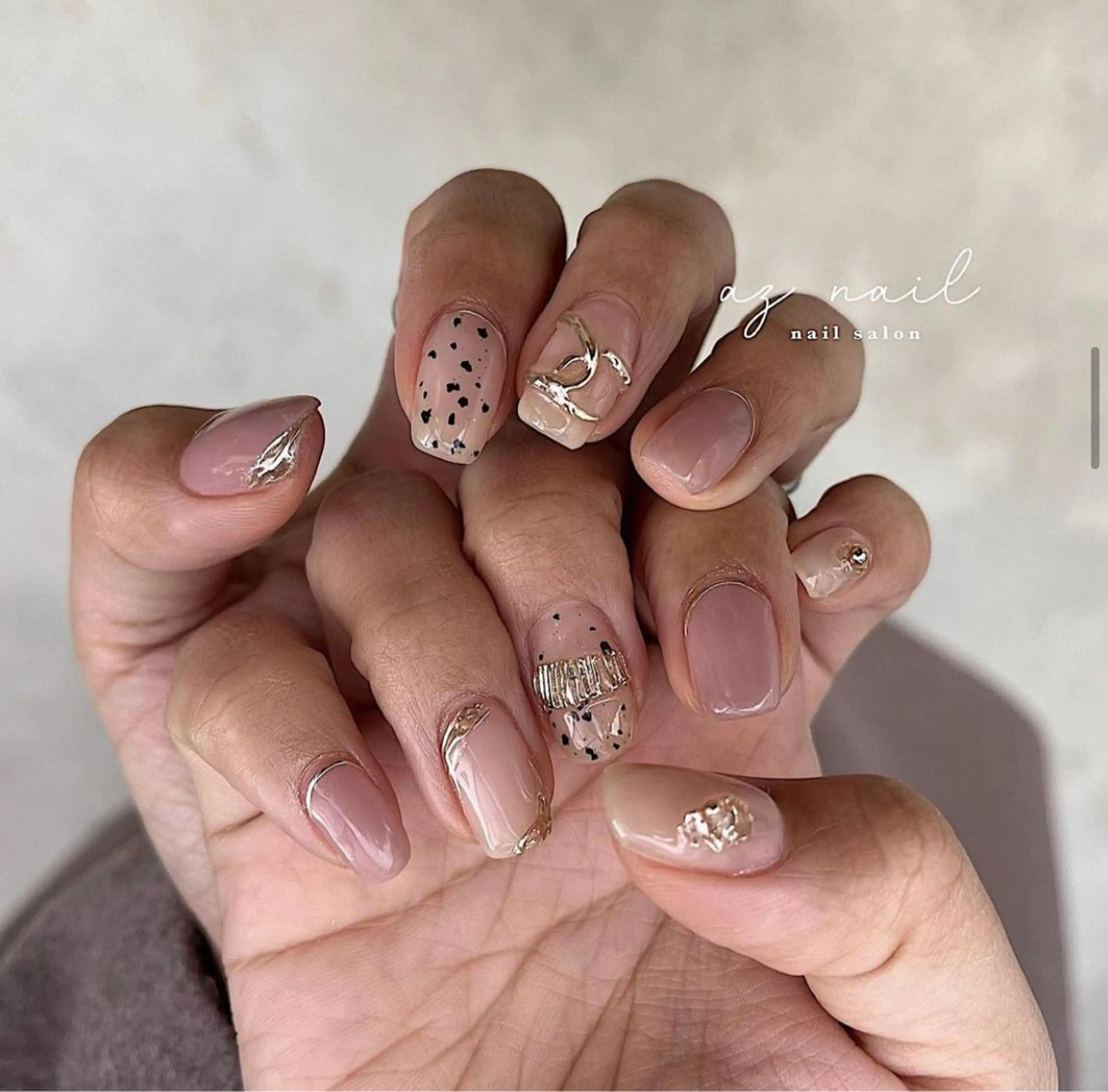 ネイル 井上 梓のネイルデザイン