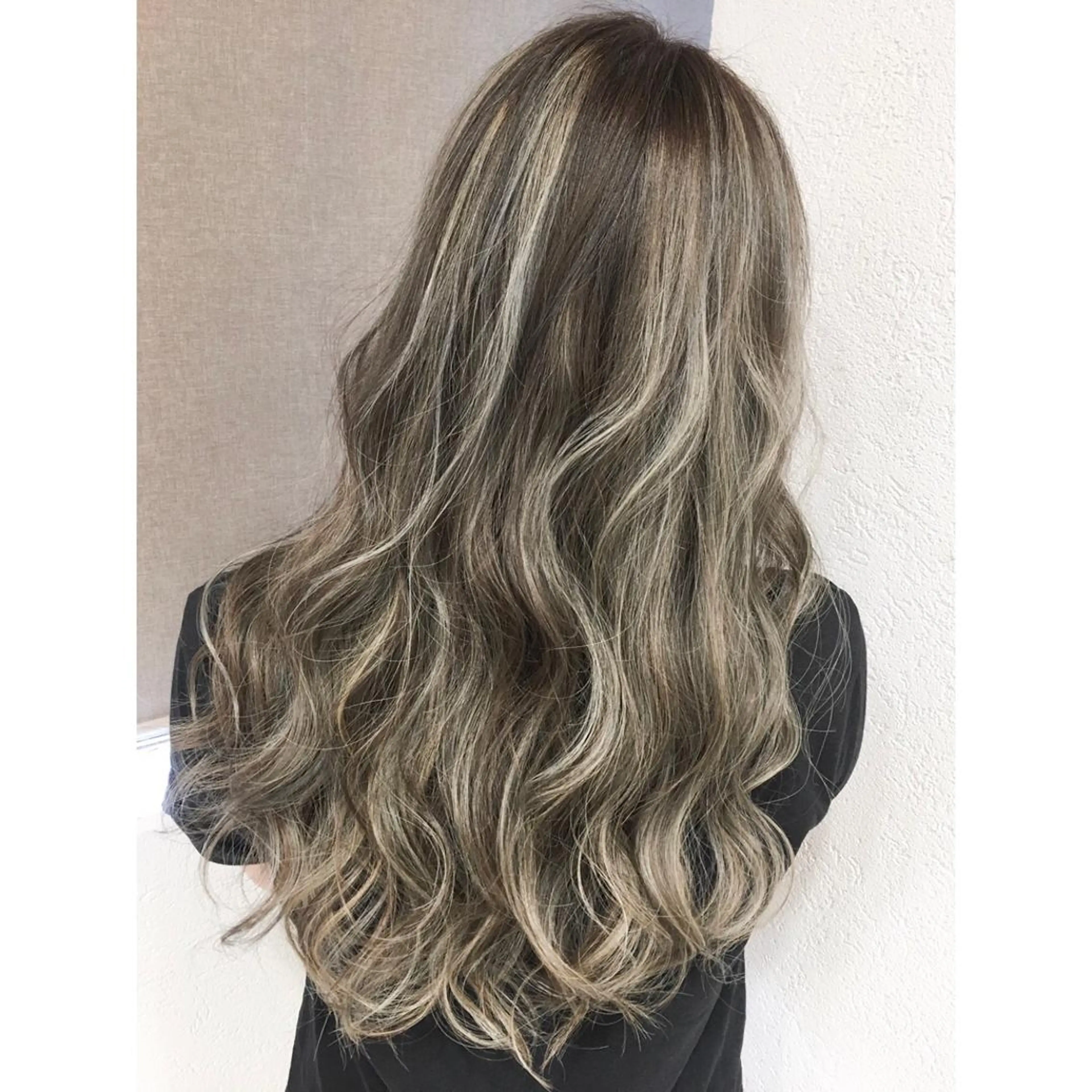 ロング カラー ネイル マツエク・マツパ ヘアカラー トリートメント 井上 一平のヘアスタイル