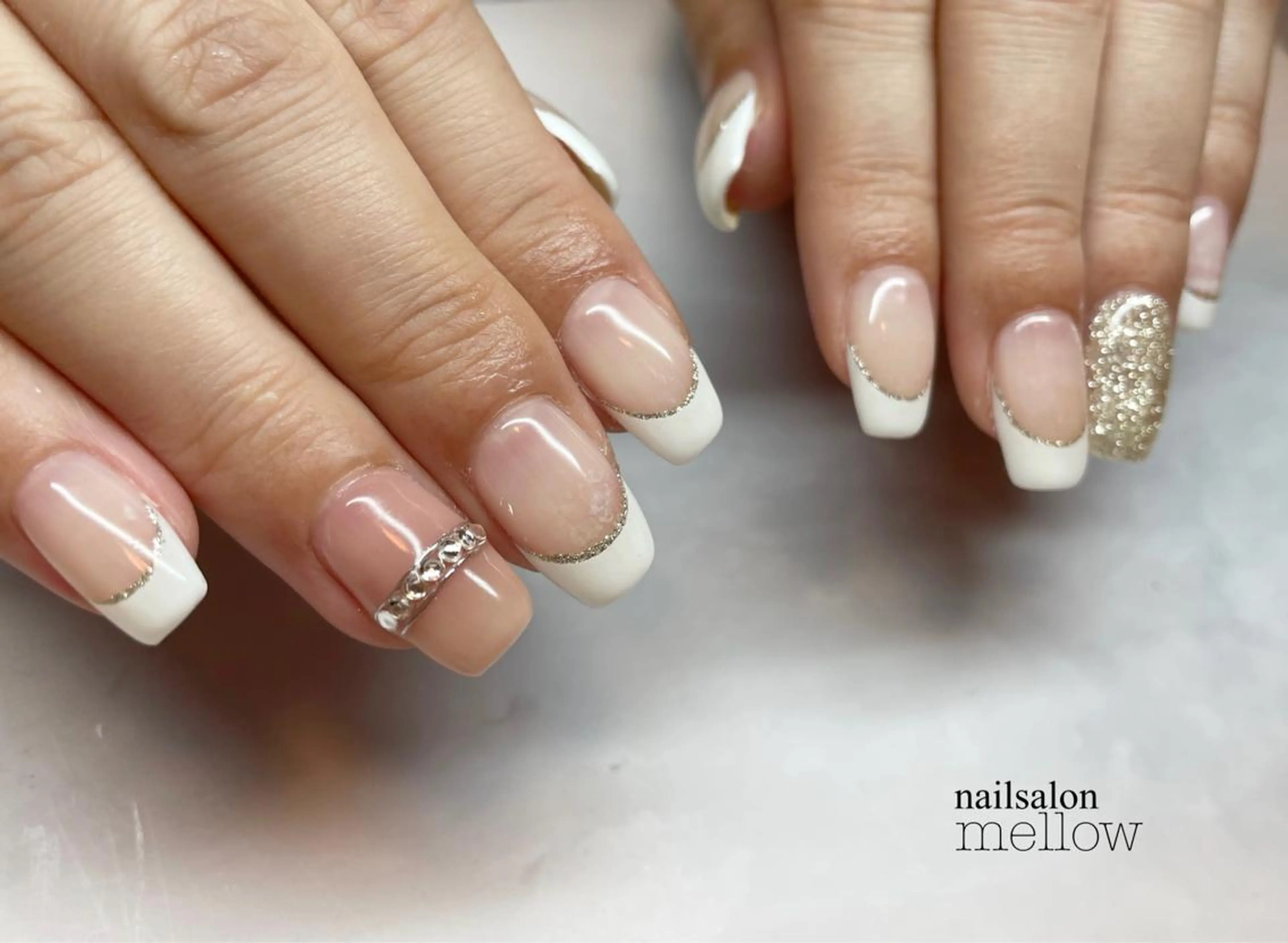 ネイル フレンチネイル 大山 浩美のネイルデザイン