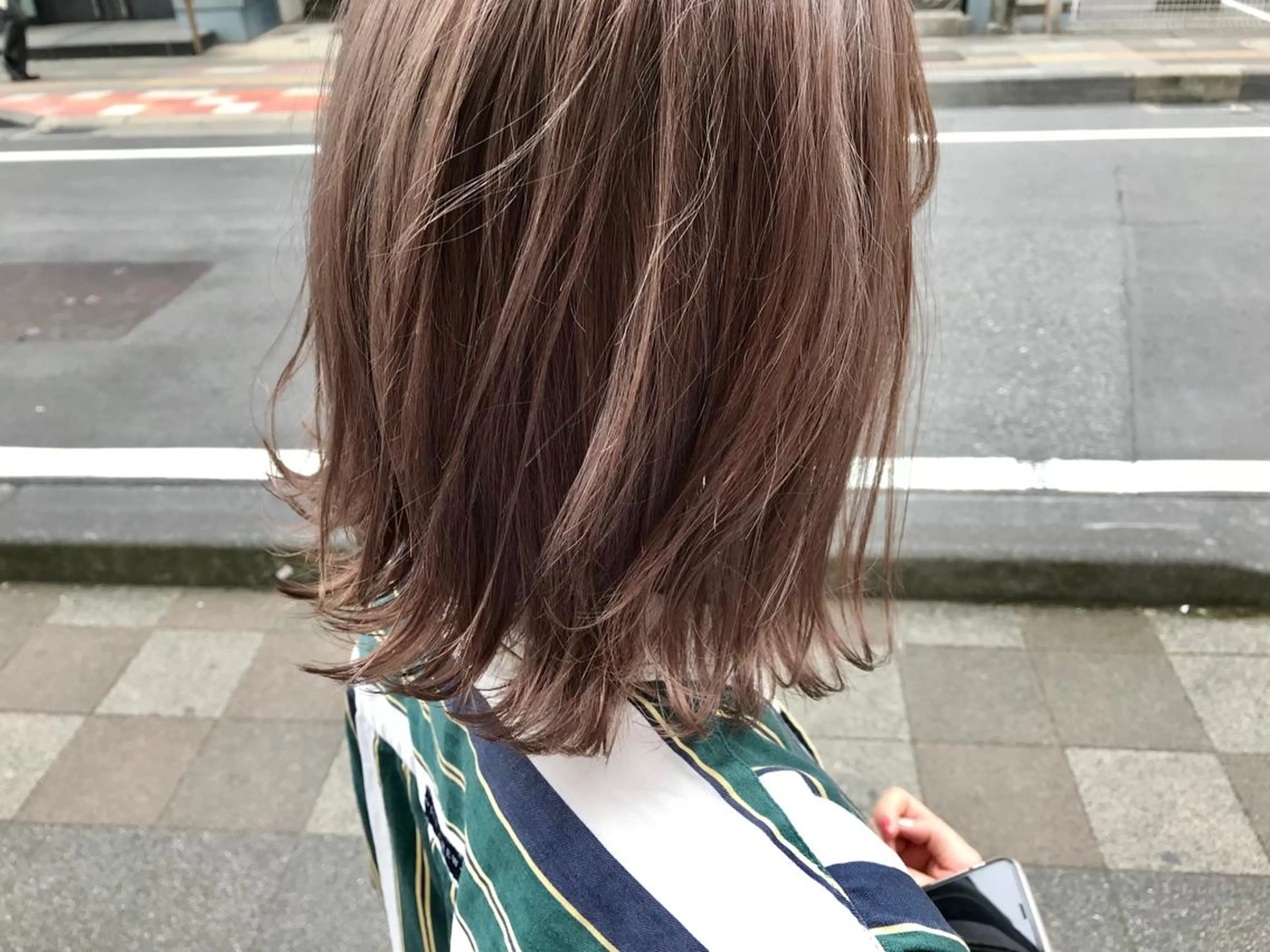ミディアム ボブ stylist 大須賀 裕矢のヘアスタイル
