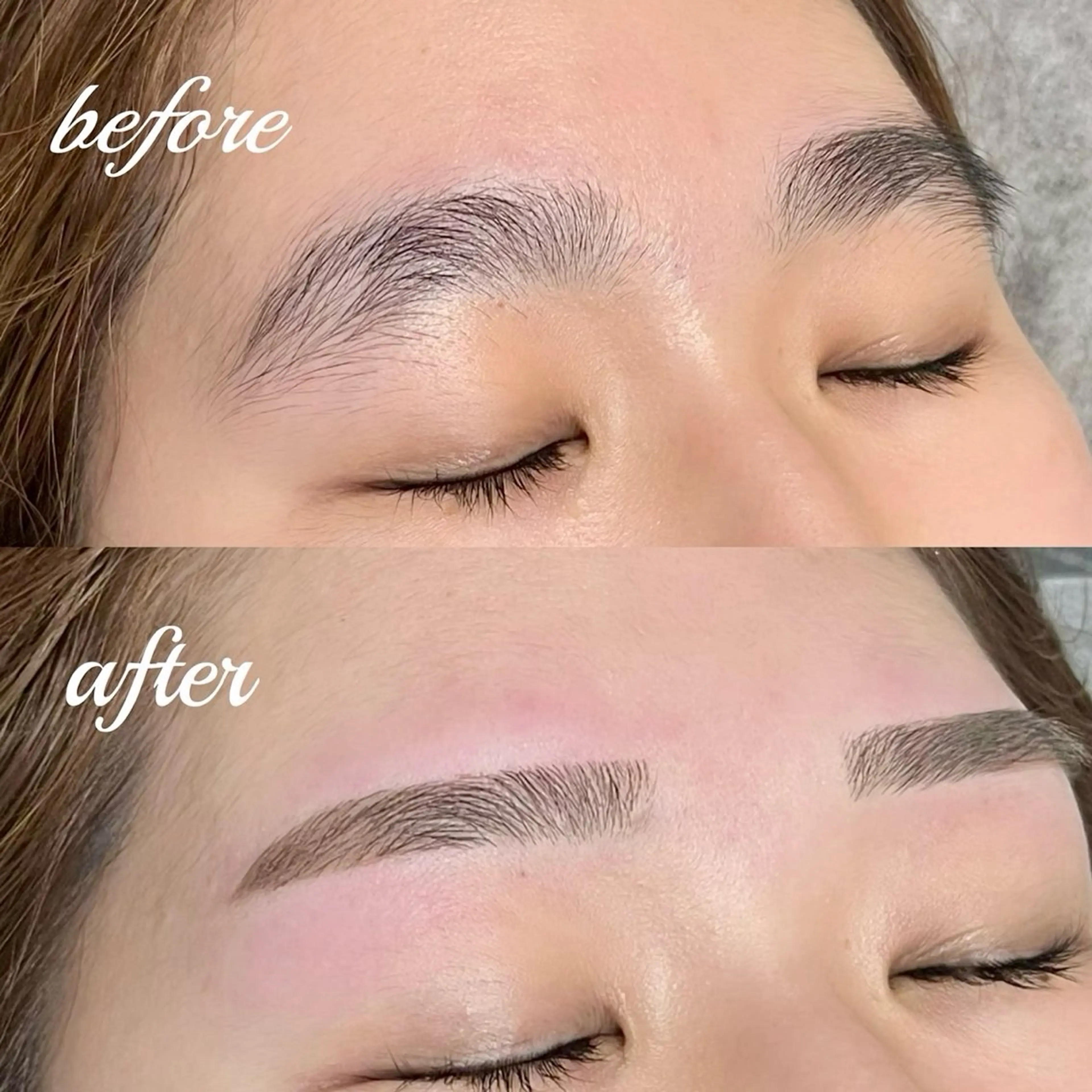 【日時限定】骨格別⭐️垢抜け☆美眉アイブロウwax【眉メイク付】¥3850の写真