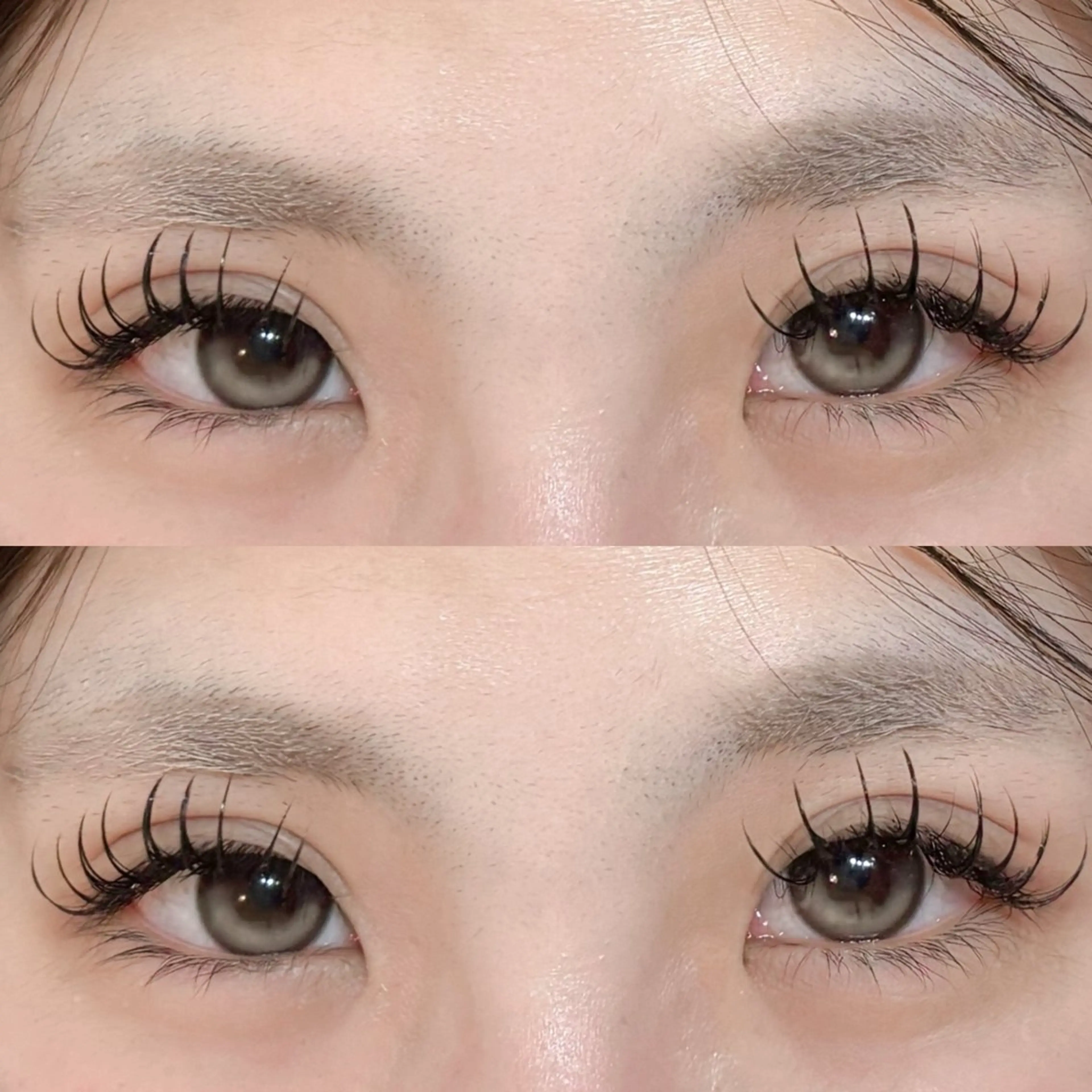 マツエク・マツパ キュート Dカール マツエク 𝑻𝑶𝑴𝑰 𝑹𝑰𝑰🤍🐈のマツエク・マツパデザイン