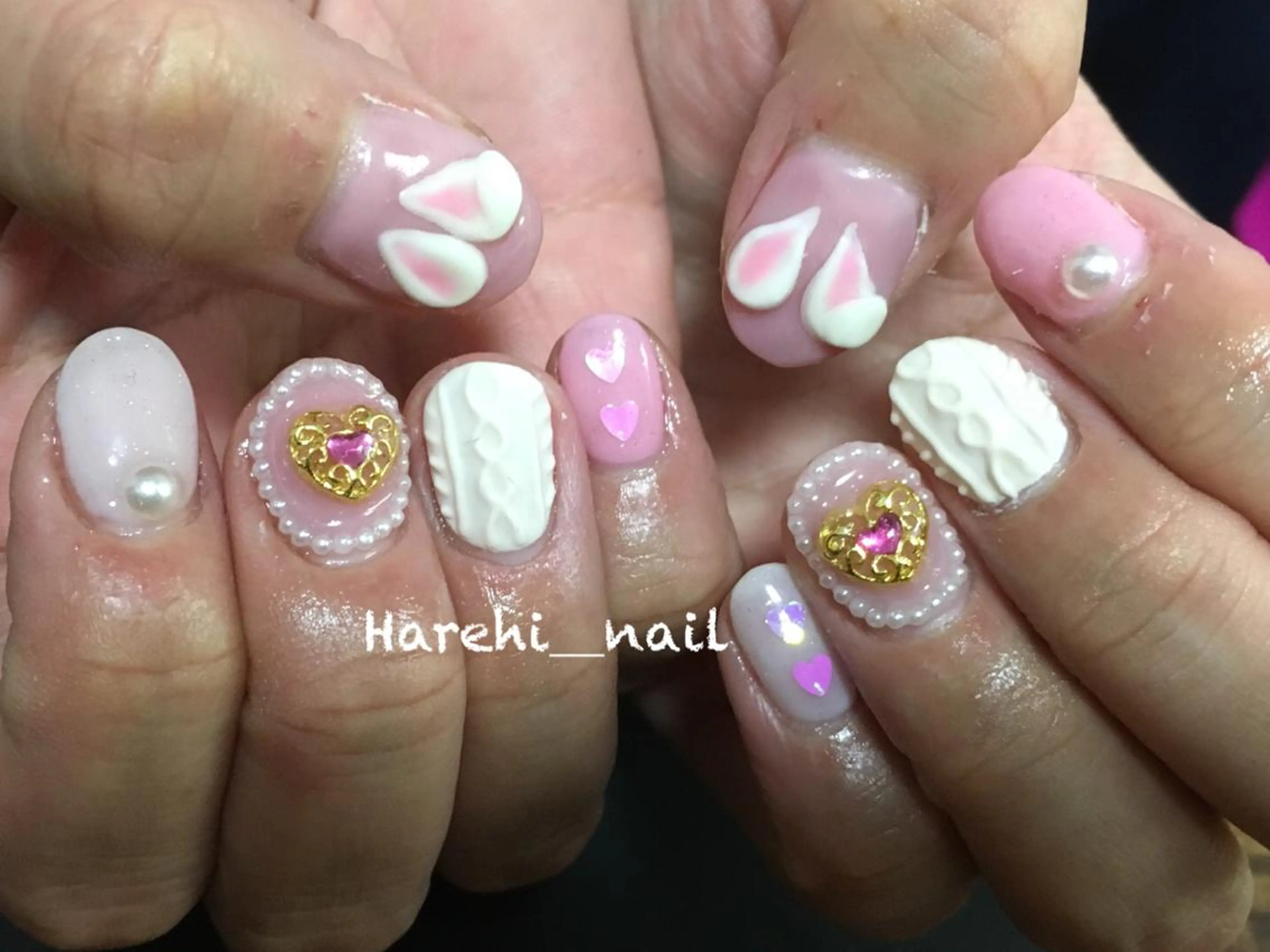 ネイル ハンドネイル Harehi_ nailのネイルデザイン