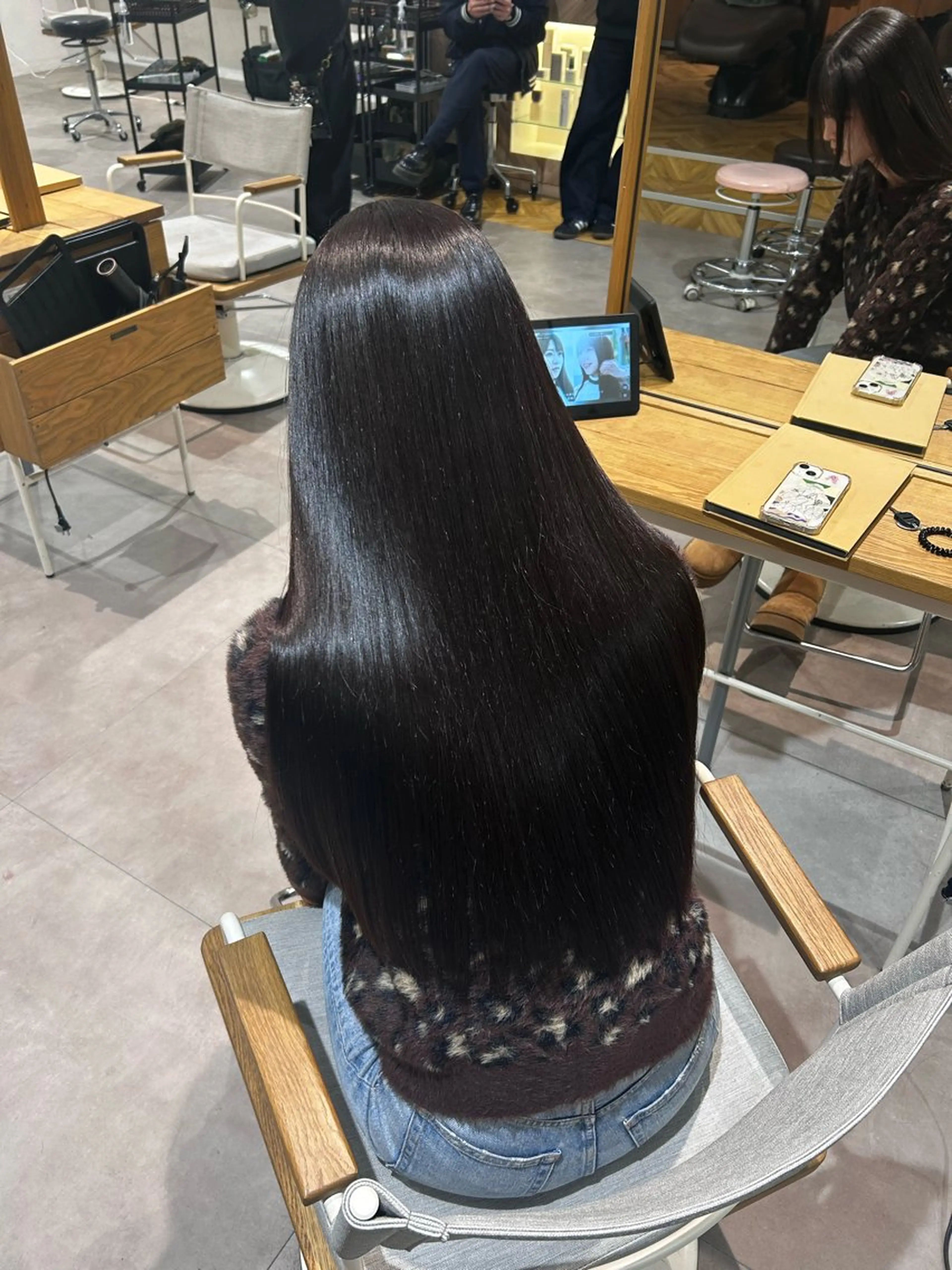 ロング カラー カット ヘアカラー tote. 成瀬晃のヘアスタイル