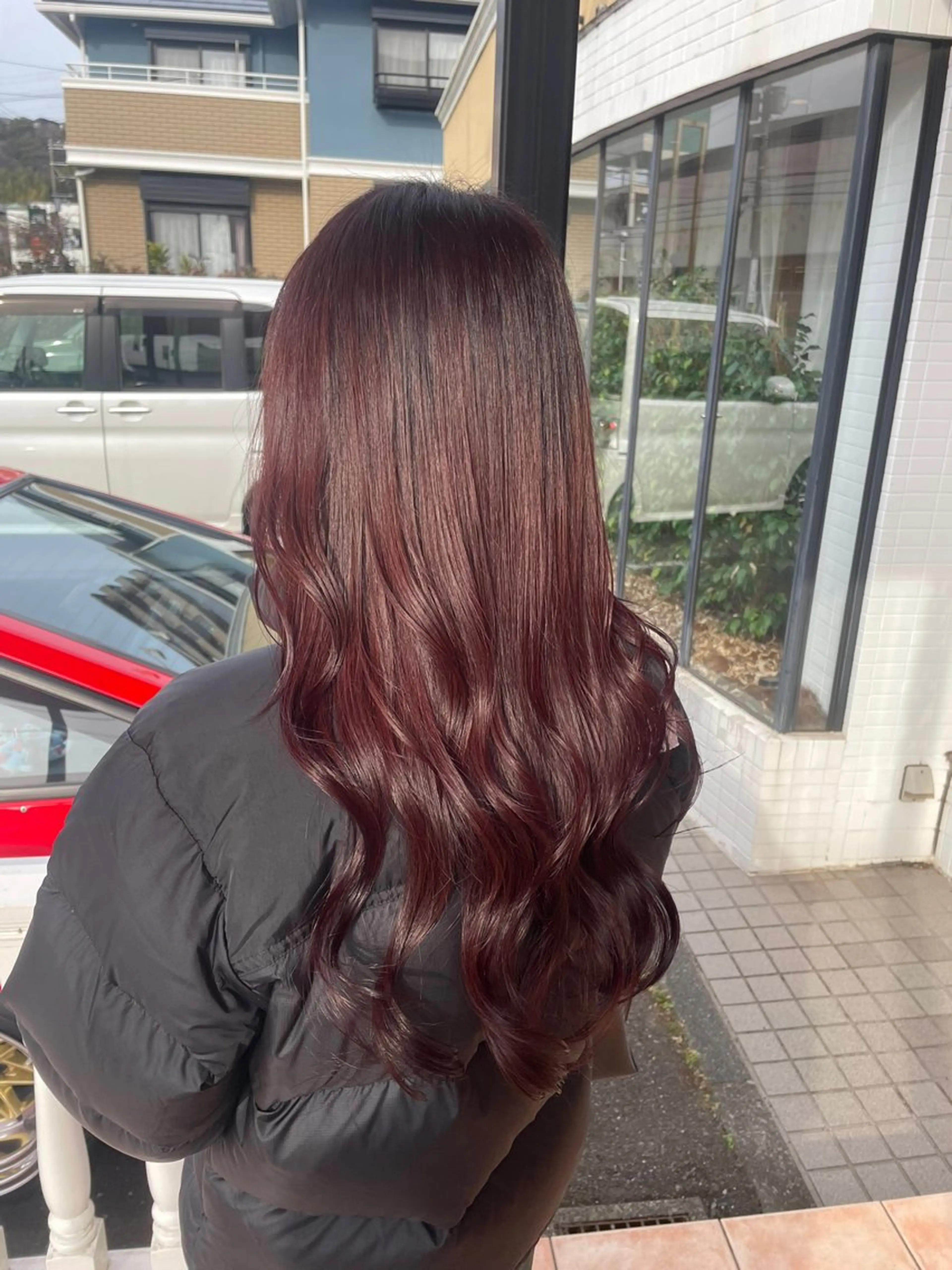 ロング カラー ヘアカラー トリートメント 🍑宮川 愛菜🍑のヘアスタイル