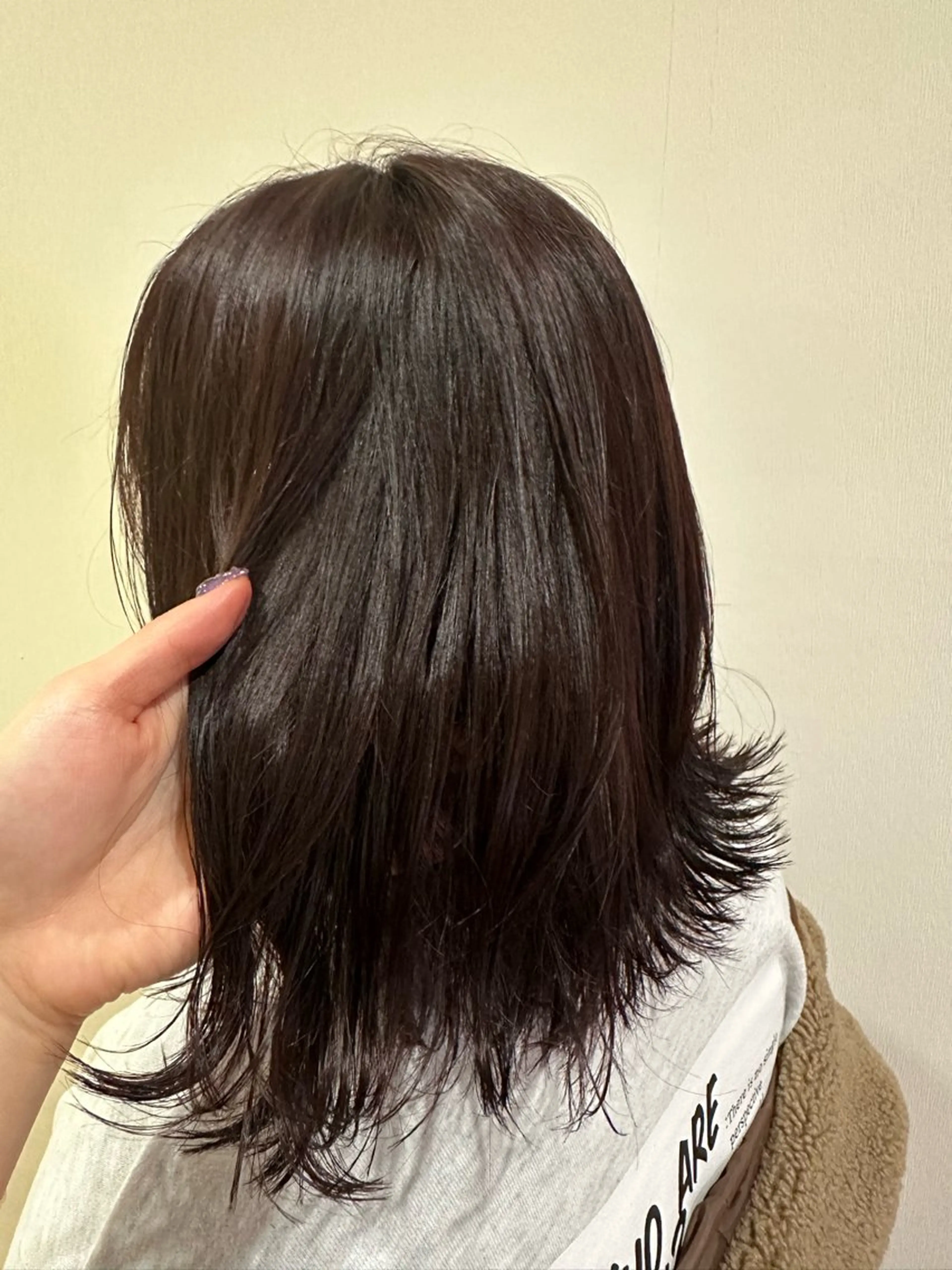 ミディアム カラー パープルカラー レッドカラー 相澤 茉澄のマツエク・マツパデザイン