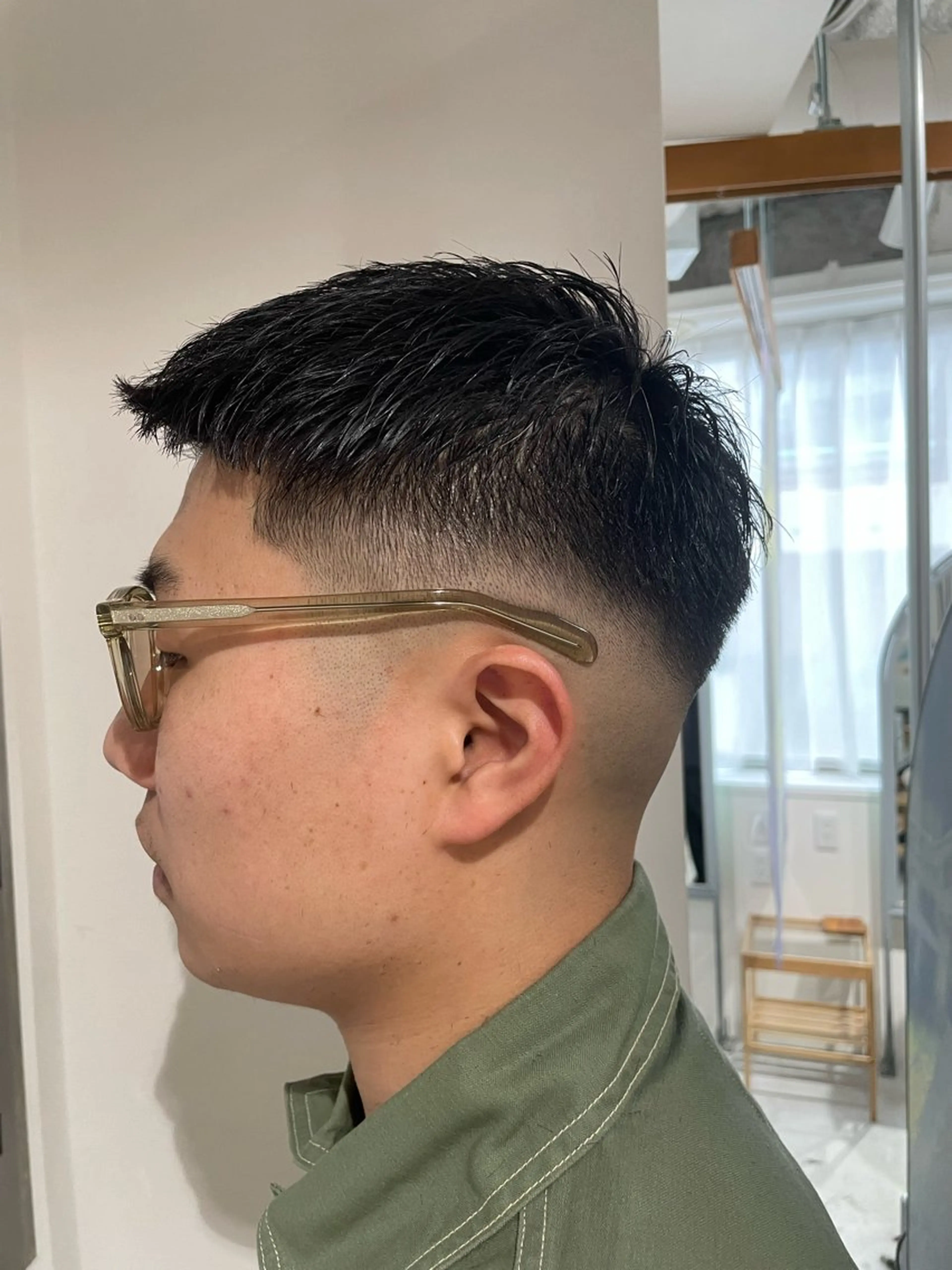 メンズ カット INCE  HAIR 梅田　長町　至のヘアスタイル