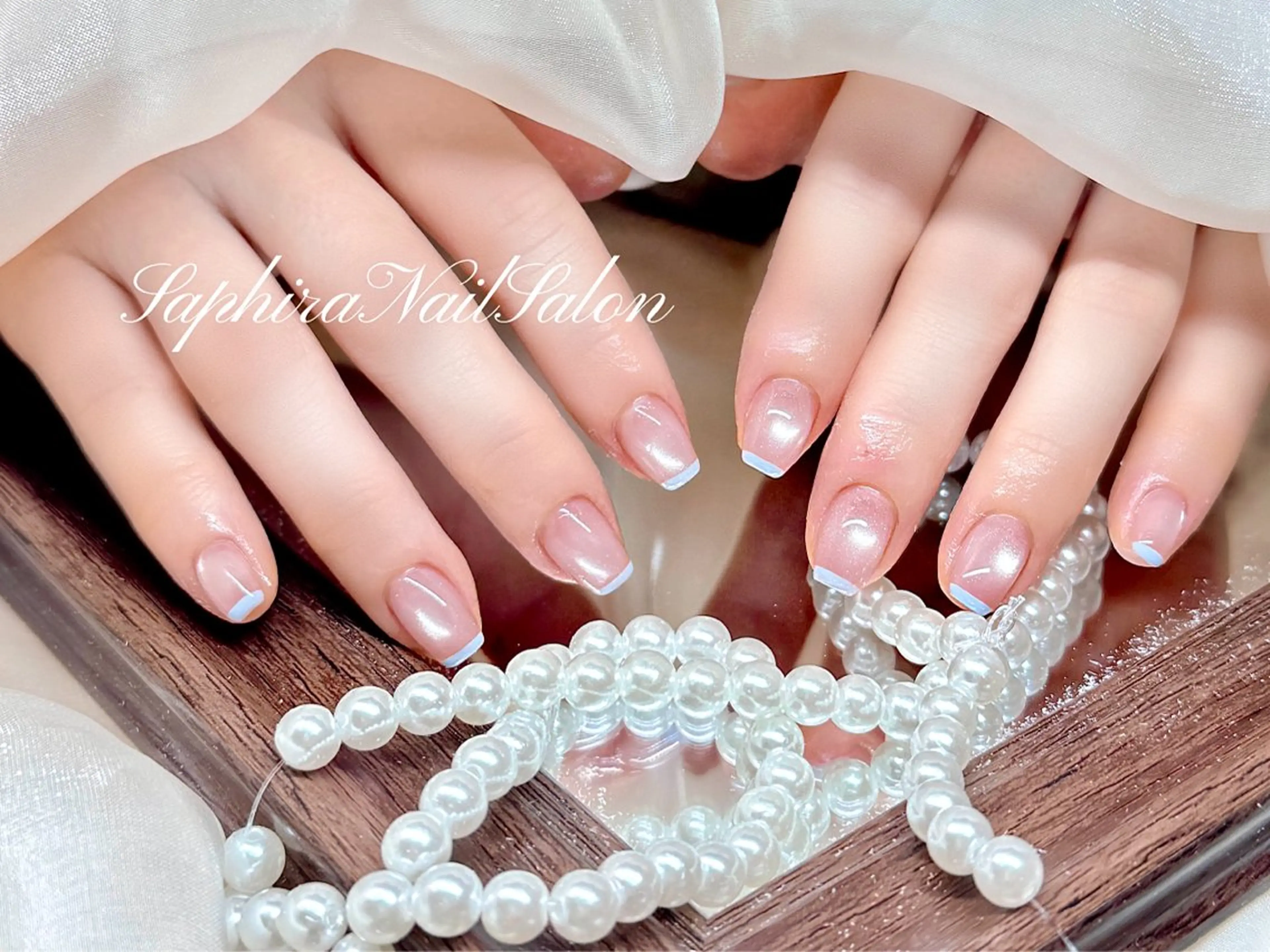 カラー ハンドネイル Saphiraネイル サロン錦糸町のネイルデザイン