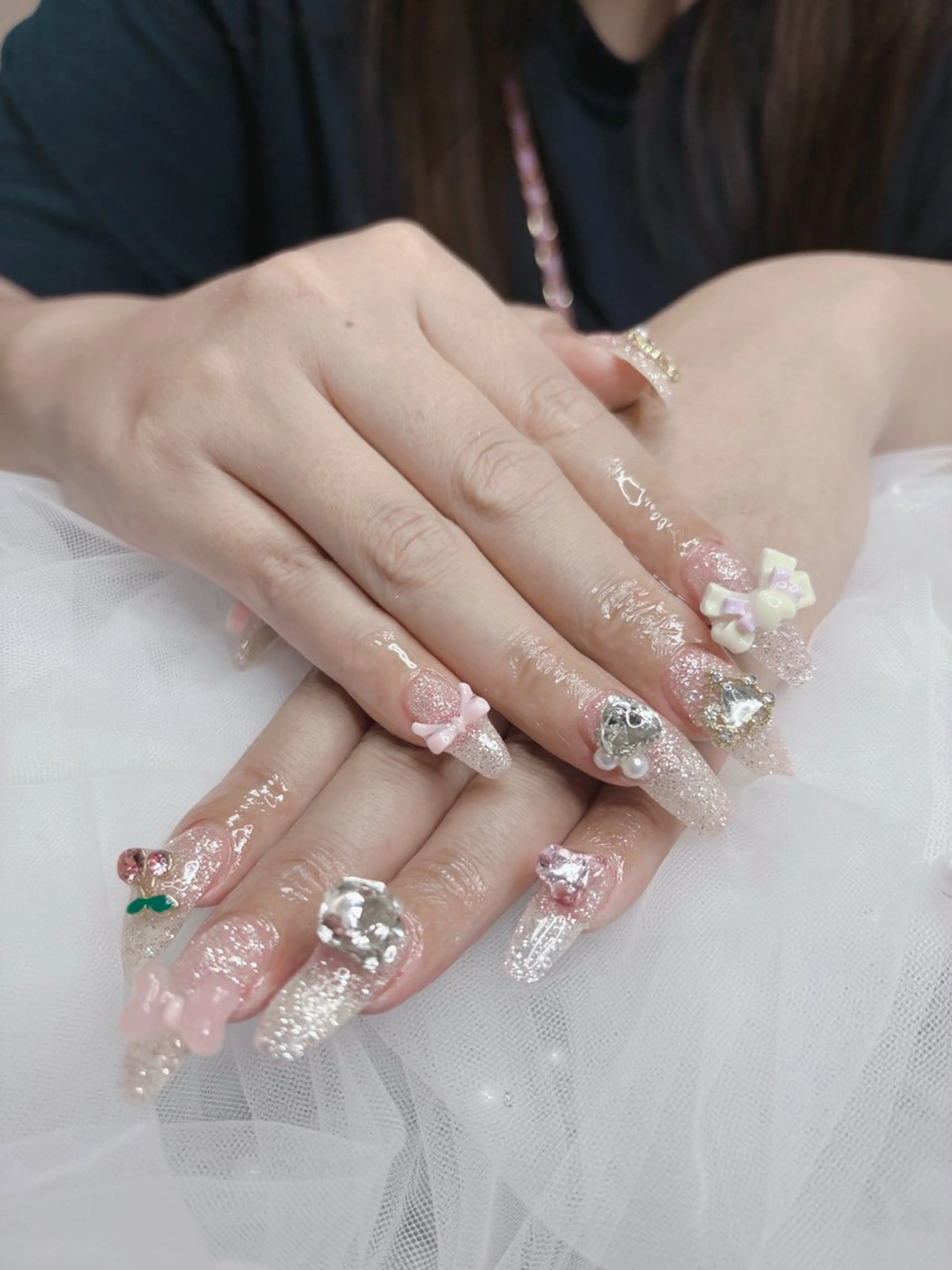 ネイル 💐Lumière 🩵かわちゃん💅のネイルデザイン