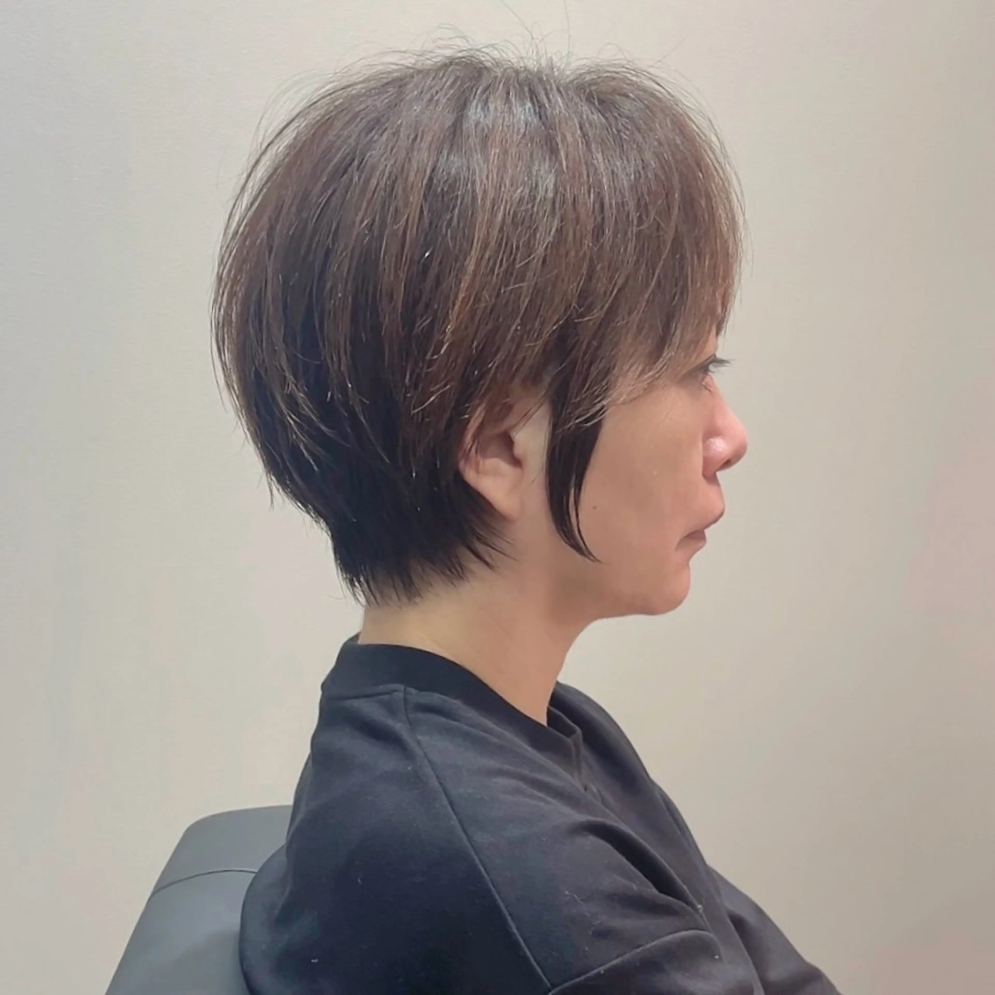 ショート カラー 瀧　元気/ショート/ 白髪ぼかし/髪質改善のヘアスタイル