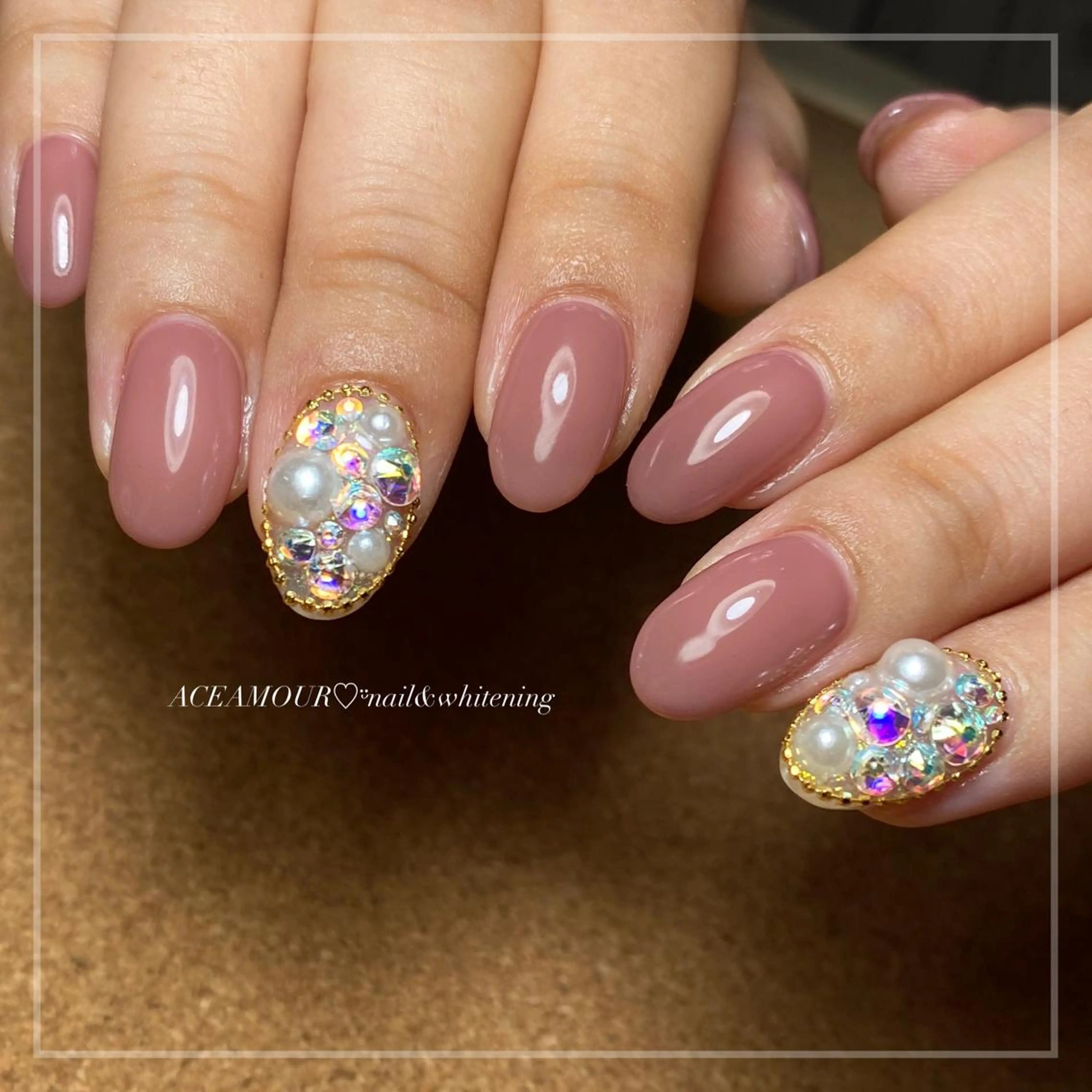 ネイル シンプルネイル ネイル/耳つぼ /新ホワイトニングのネイルデザイン