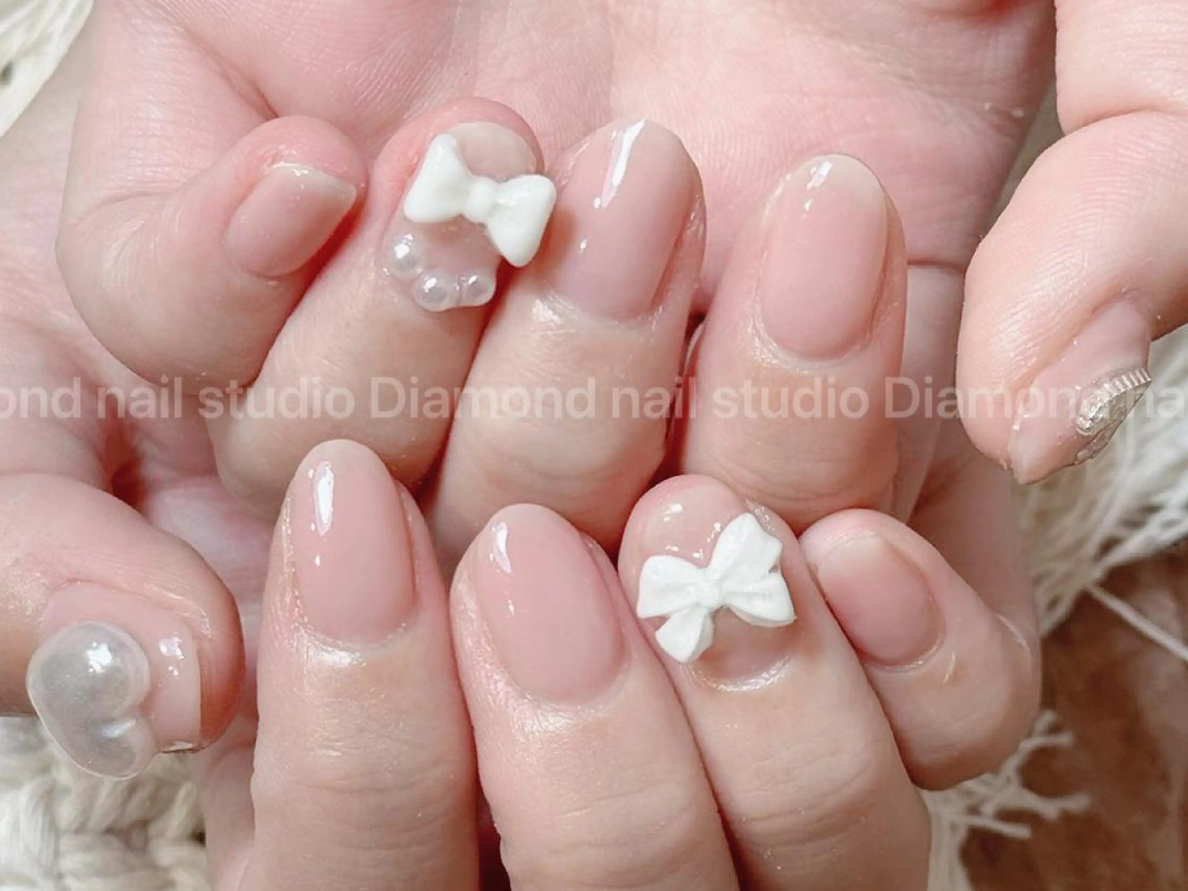 ネイル ハンドネイル DIAMOND Nail🍒のネイルデザイン