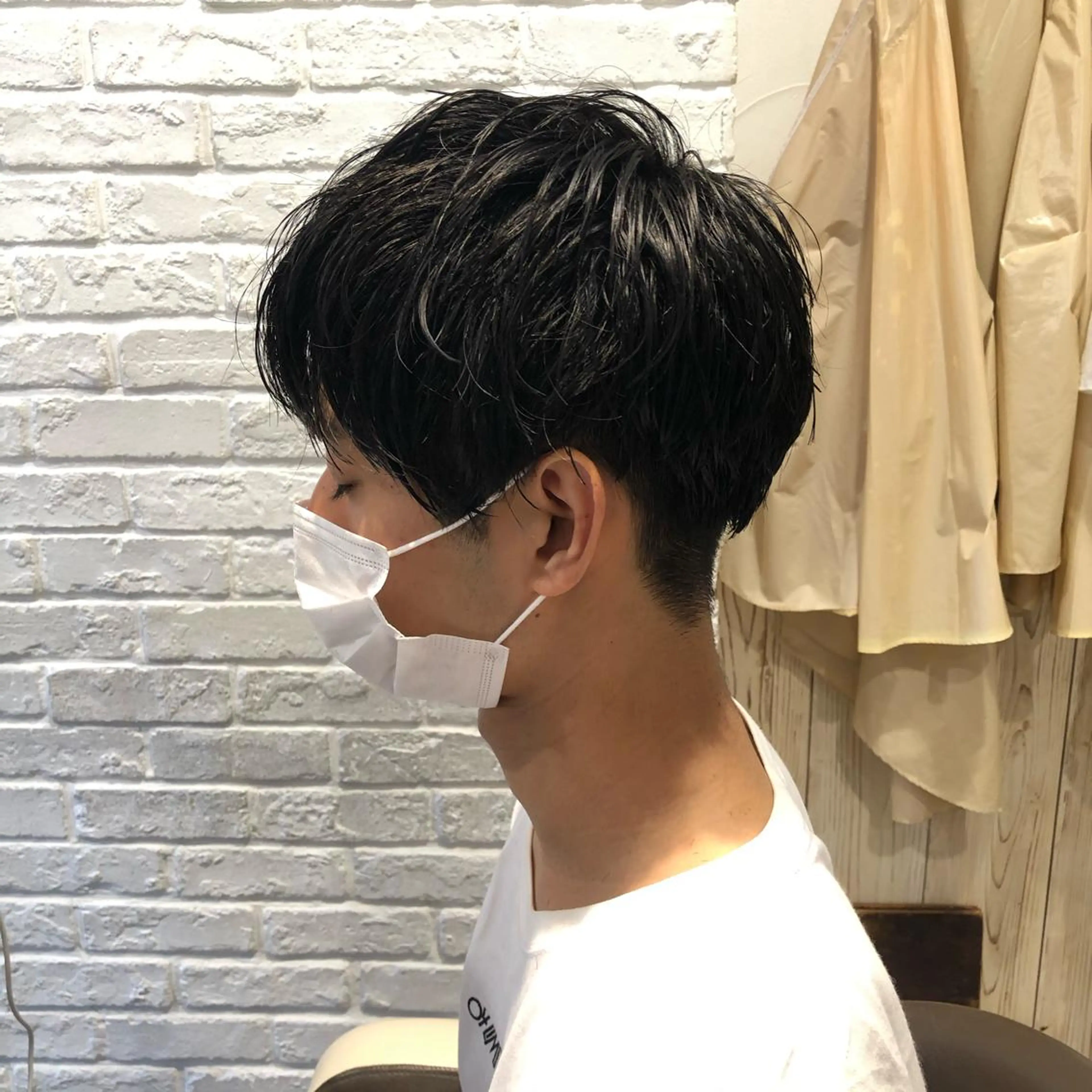 ショート カラー パーマ メンズ メンズサロン💈 吉岡陽【中野】のヘアスタイル