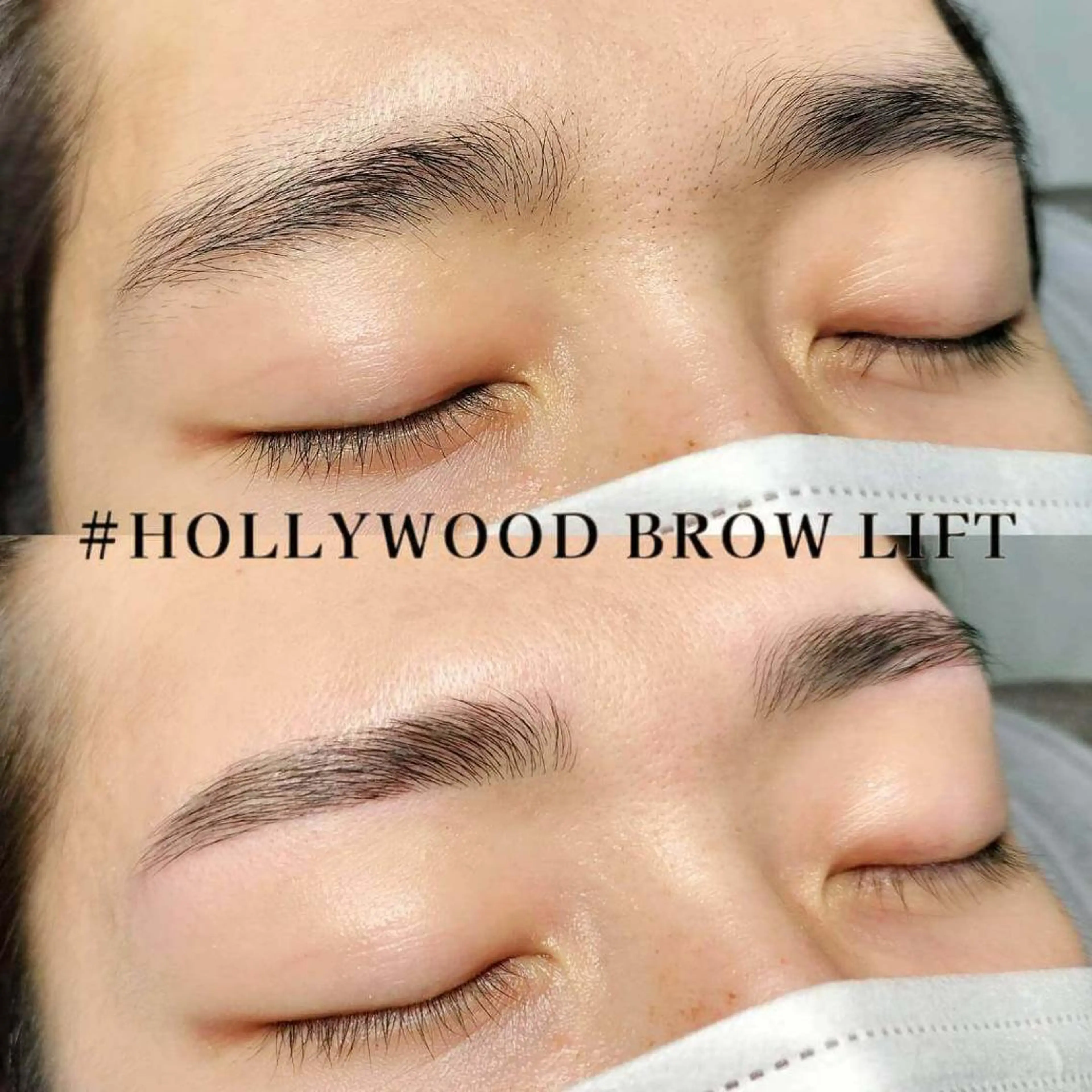 メンズ アイブロウ ハリウッドブロウリフト メンズアイブロウ 眉毛ワックス脱毛 モード新宿西口店 メンズ眉毛サロンの眉毛・アイブロウイメージ