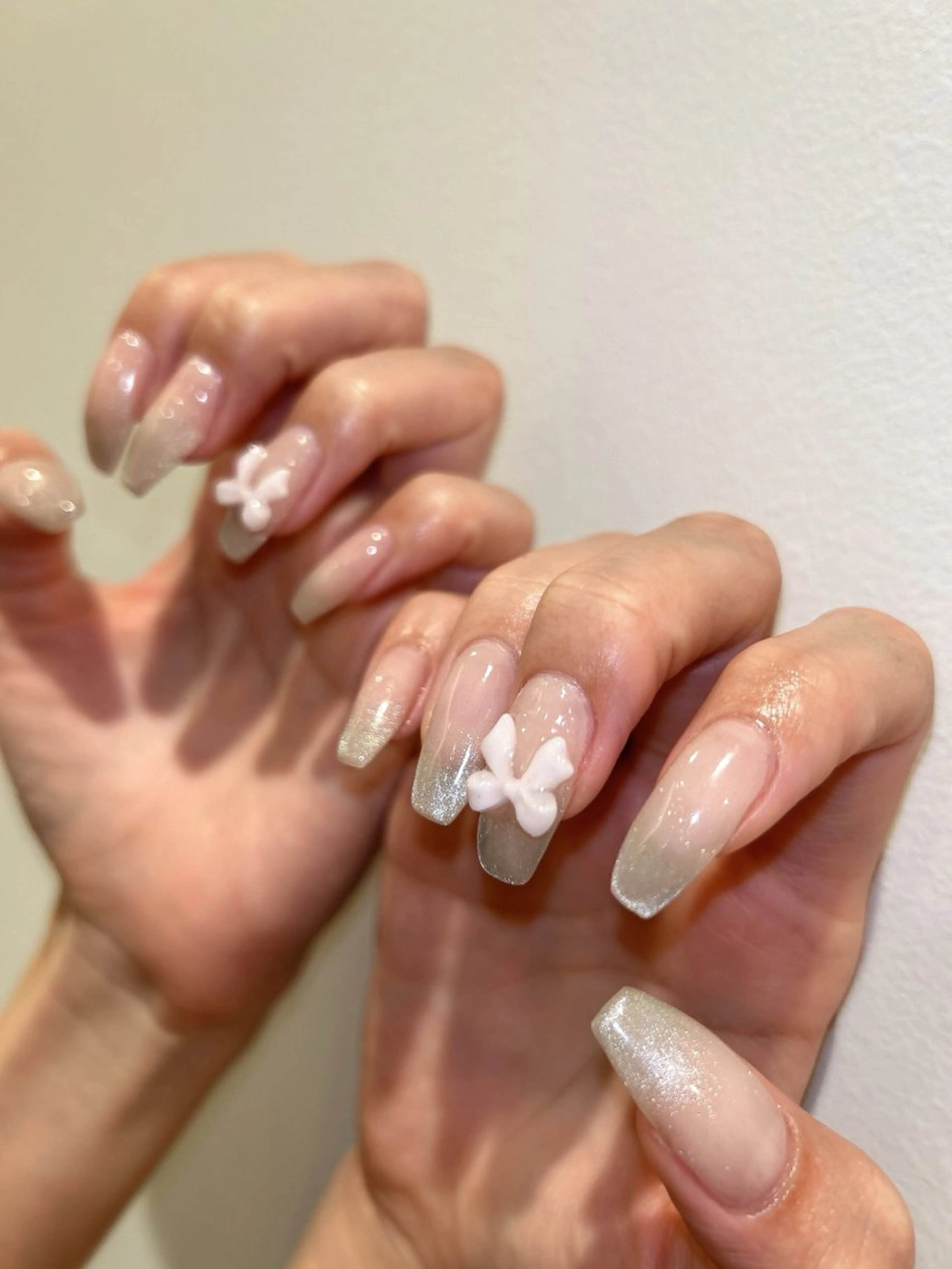 ネイル グラデーション マグネットネイル ハンドネイル tote. sumileのネイルデザイン