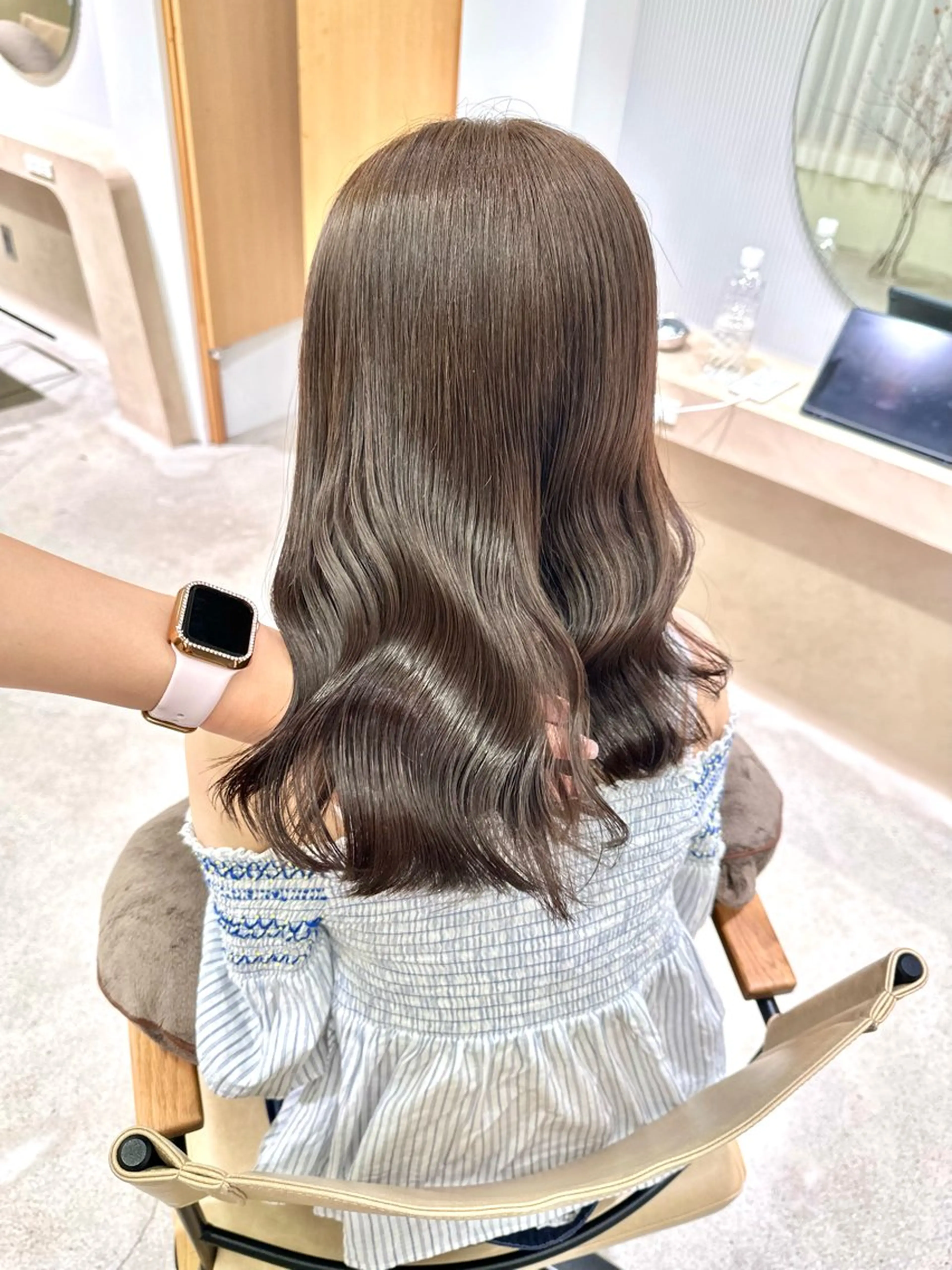 ヘアアレンジ ulu名古屋栄所属・落合しほ/韓国ヘア/ 髪質改善/縮毛矯正のヘアスタイル