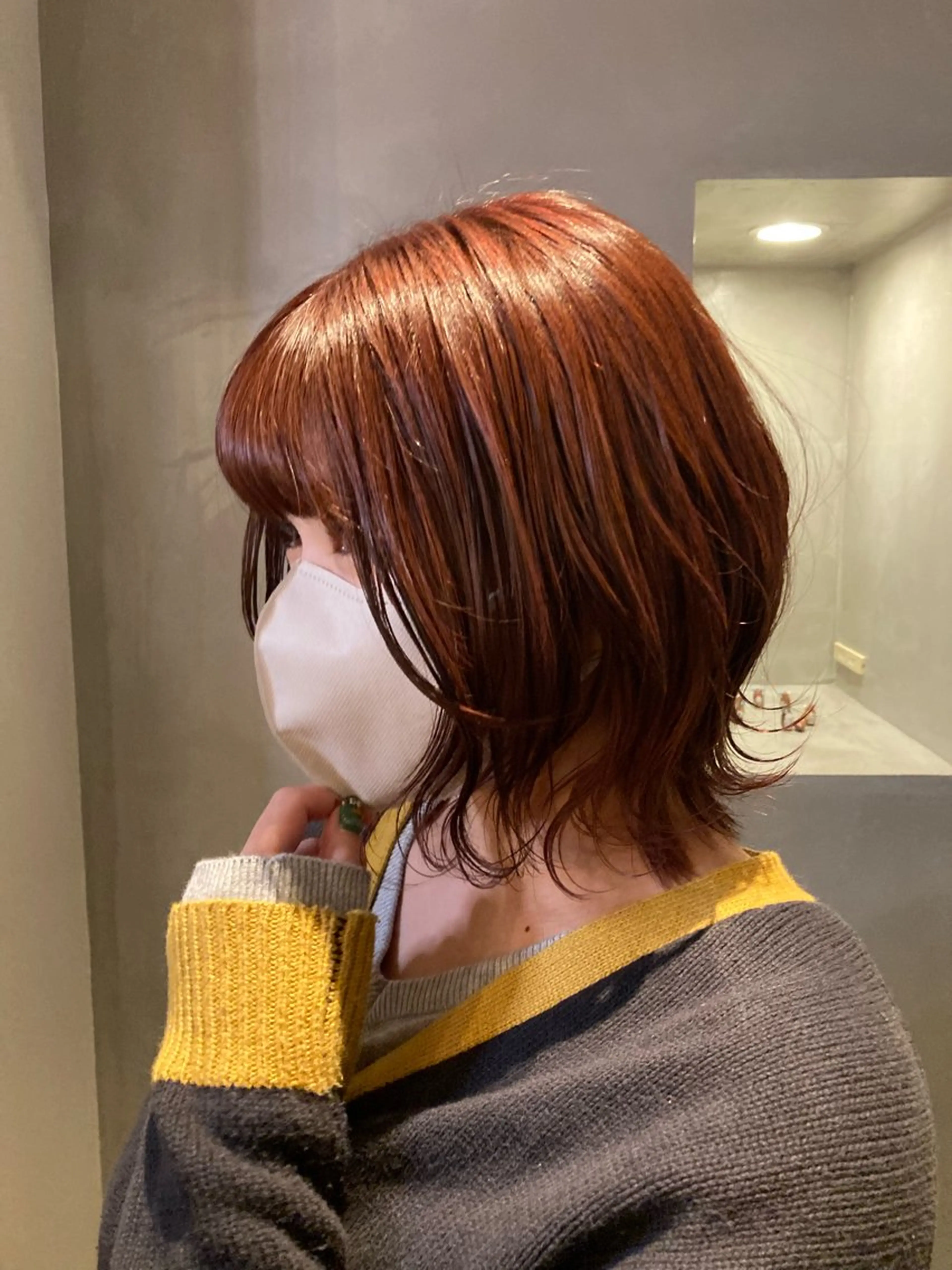 ミディアム anon所属・田中 結月のヘアスタイル