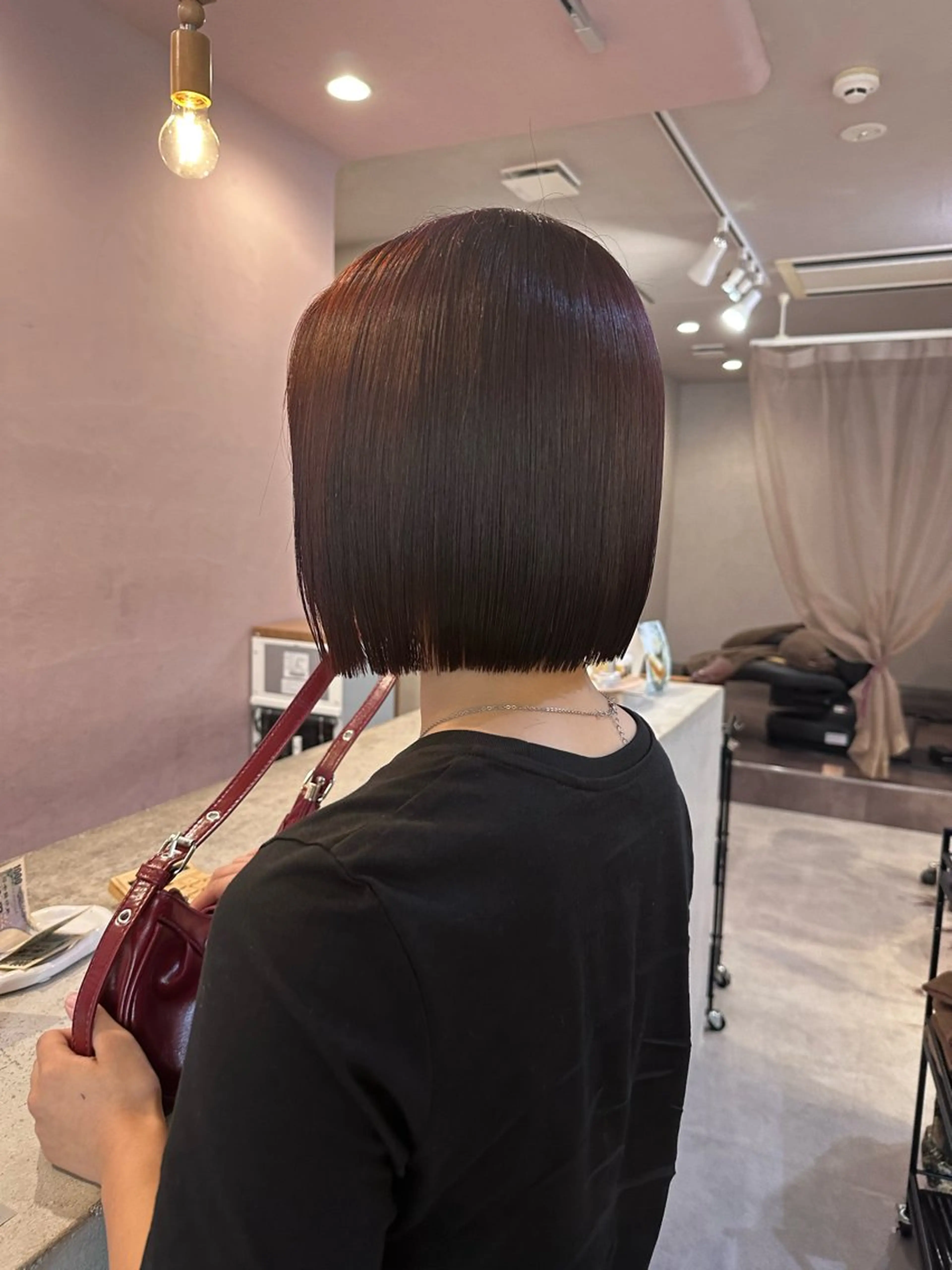 ショート 縮毛矯正 tuuli 下大利店所属・はまだ かんたのヘアスタイル