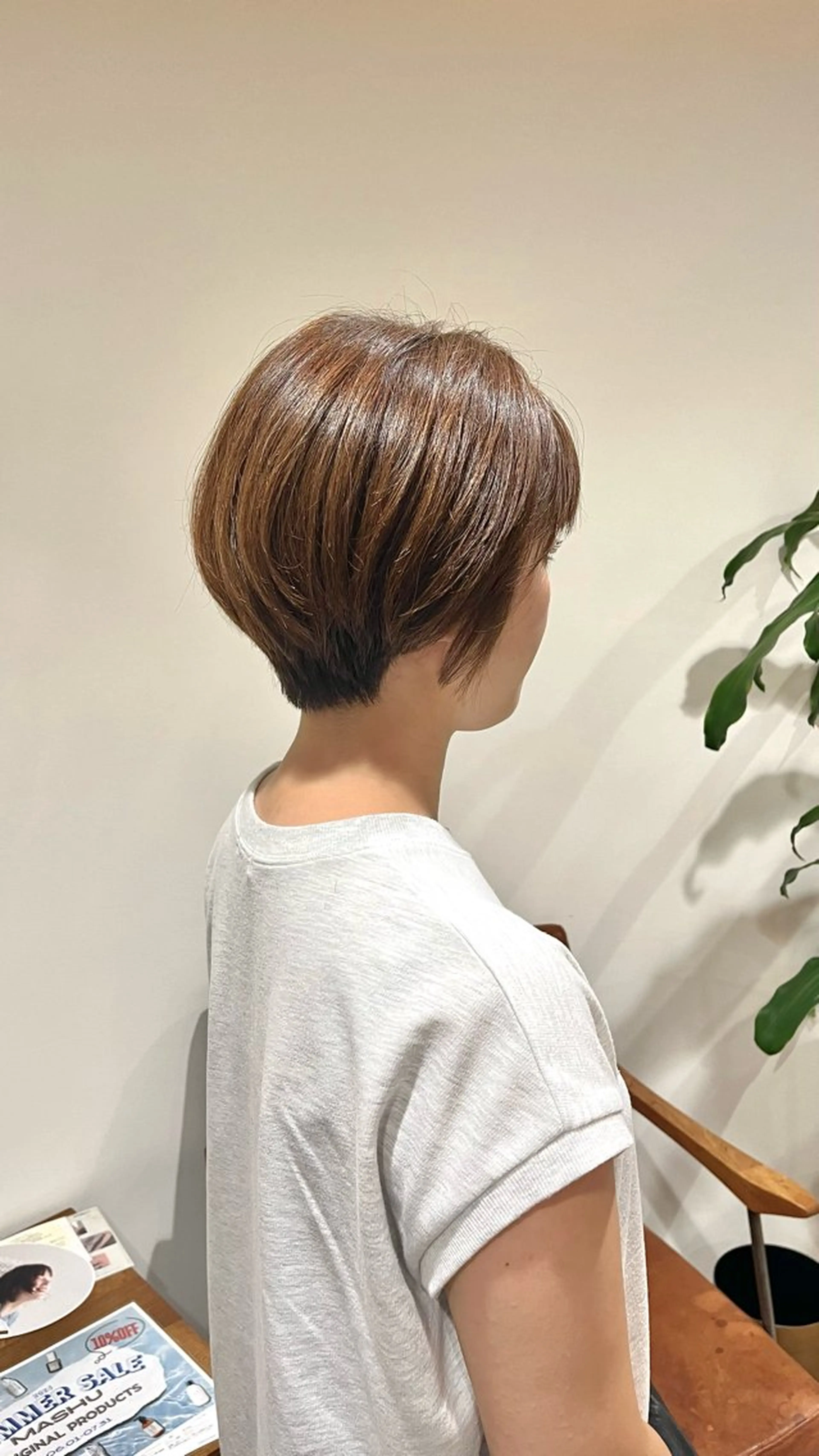 ショート 丸みショート ショートヘア カット 梅田美容室/カット /Maoのヘアスタイル