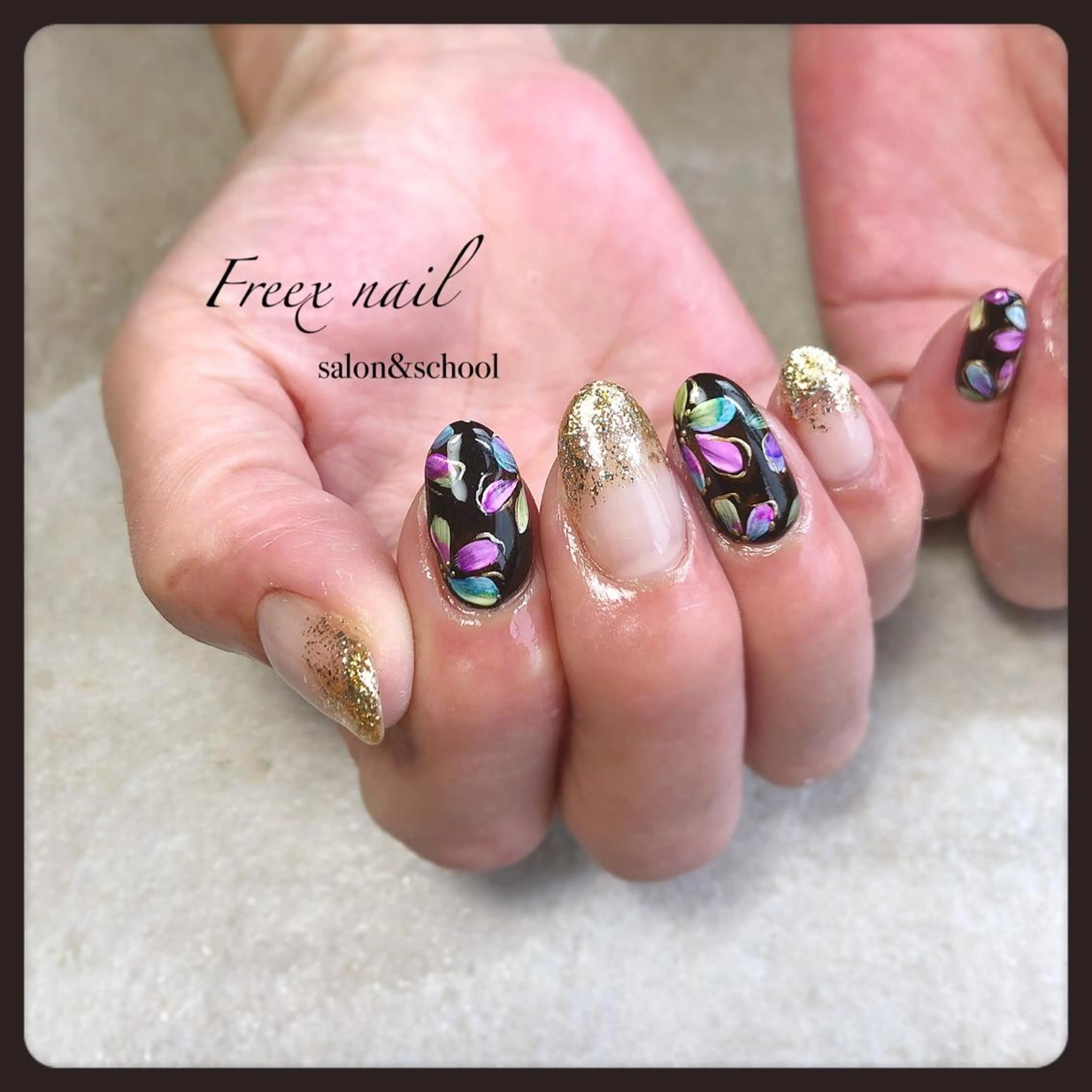 ネイル Freex nail所属・freex nail /ニュアンス/個性派のネイルデザイン