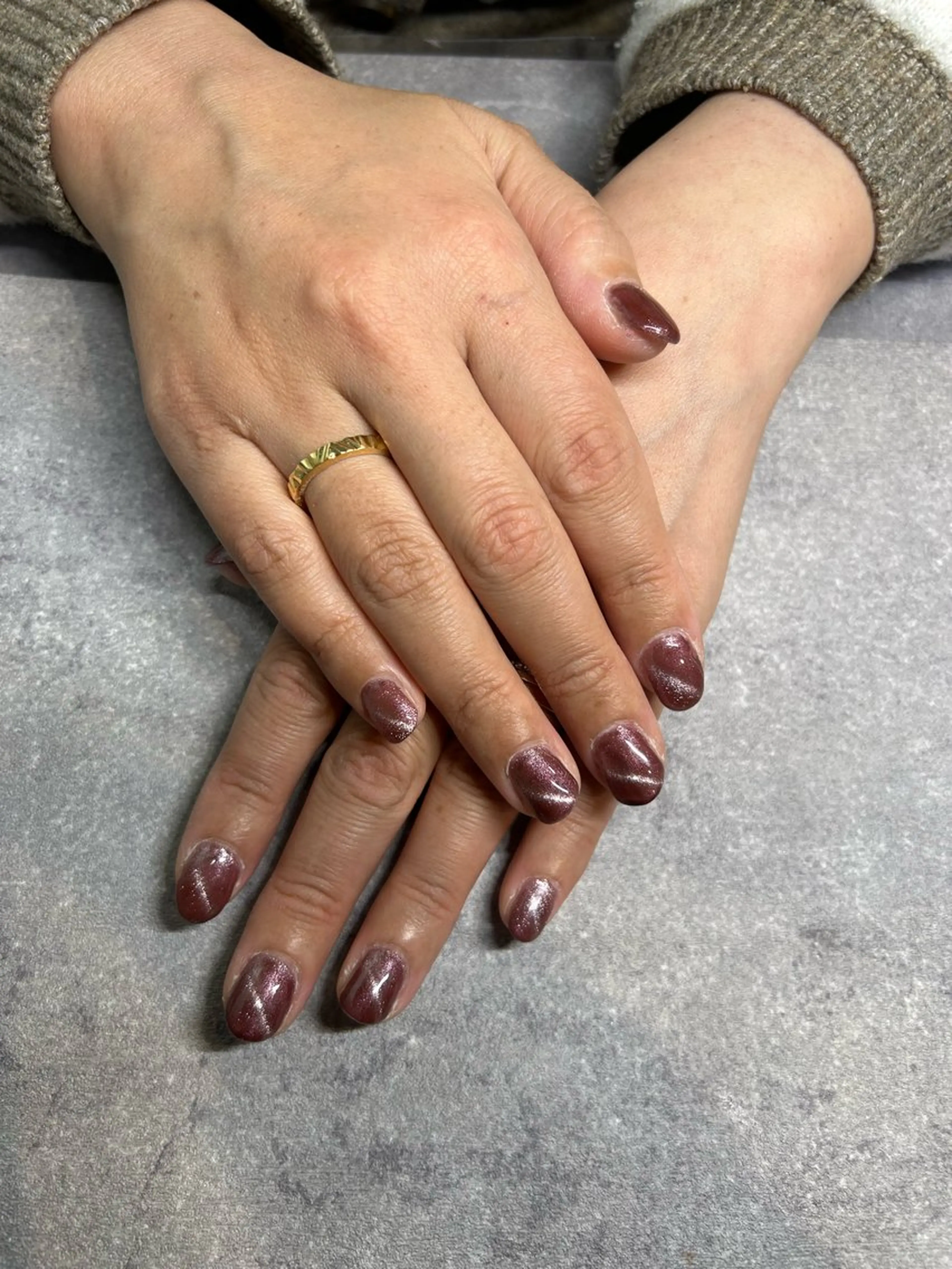 ネイル ジェルネイル マグネットネイル A. LIBRE.のネイルデザイン