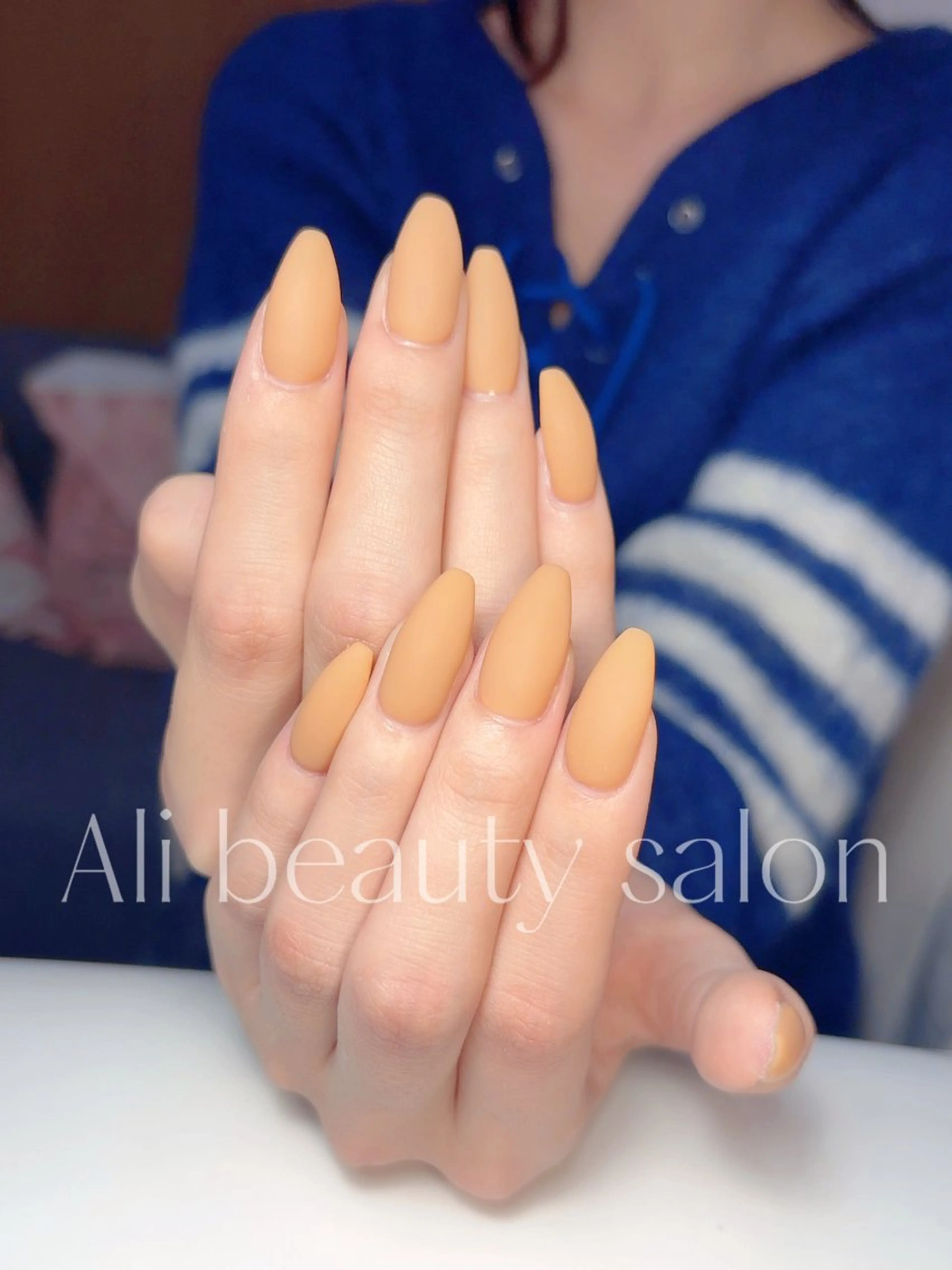 ネイル マットネイル ワンカラーネイル ハンドネイル Ali 新小岩 ネイル専門のネイルデザイン