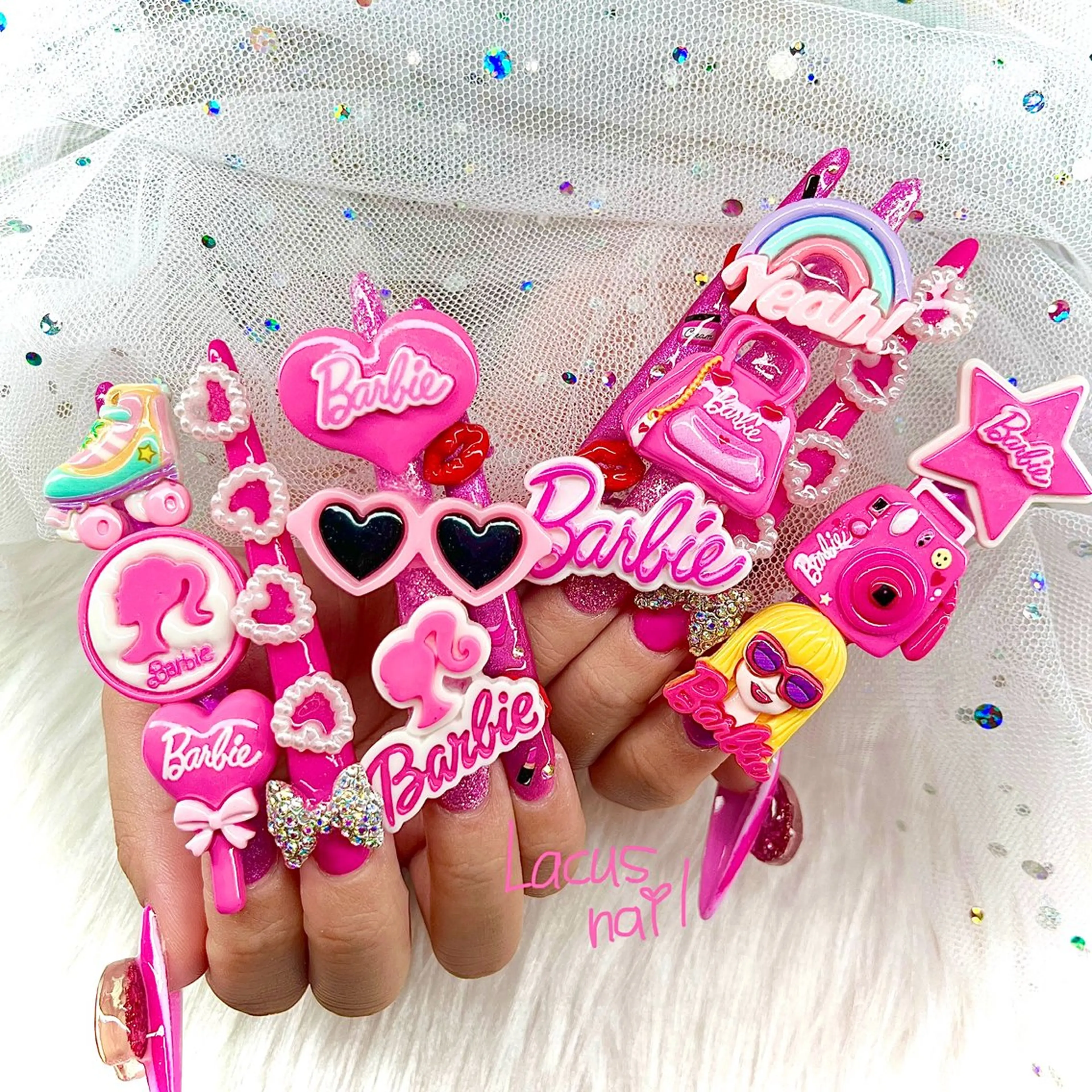 ネイル スカルプネイル Nail&Beauty Salon Lacus所属・Nail Salon Lacus💅のネイルデザイン