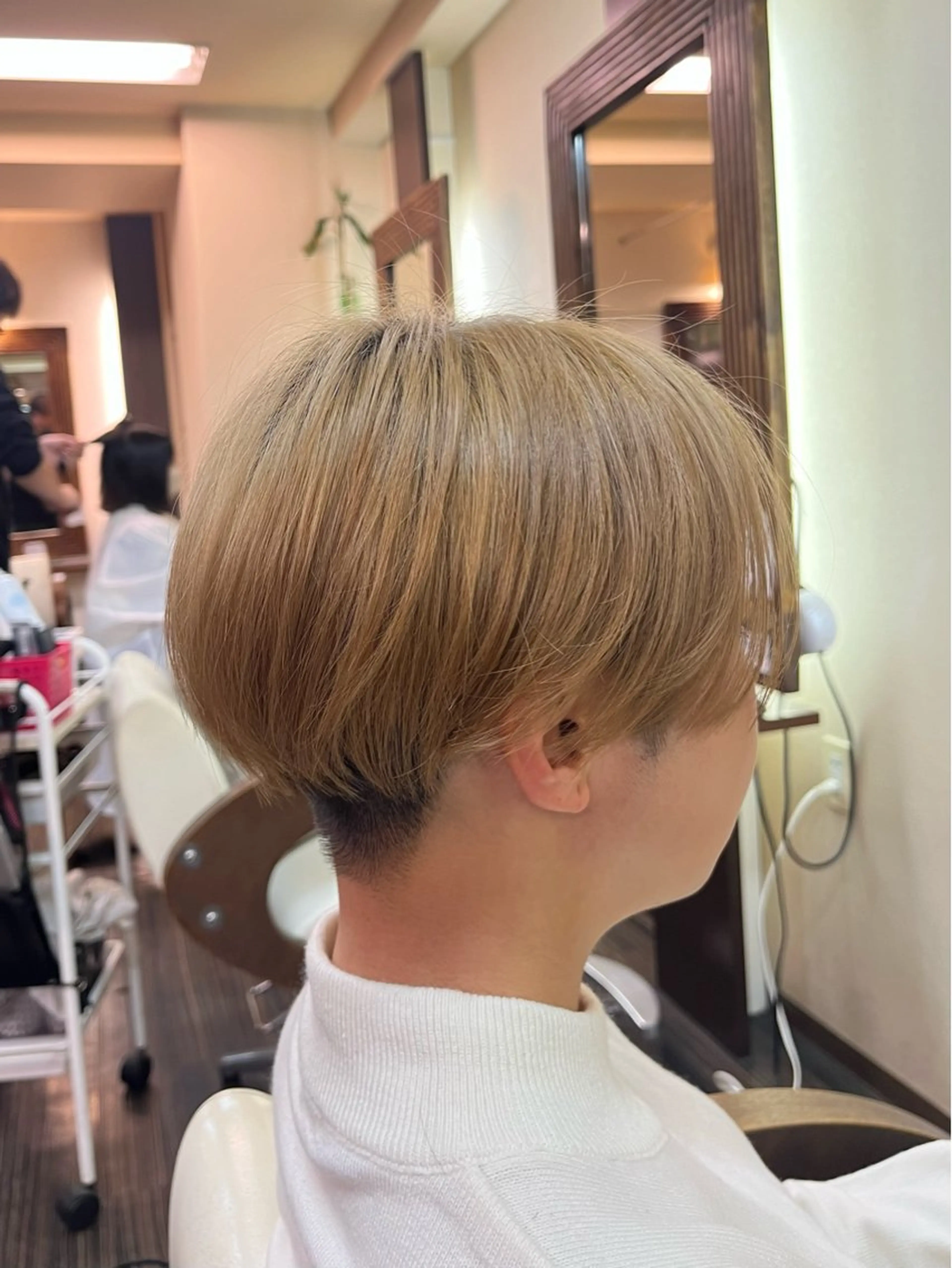 ショート 💎森 ハリス誠一💎のヘアスタイル