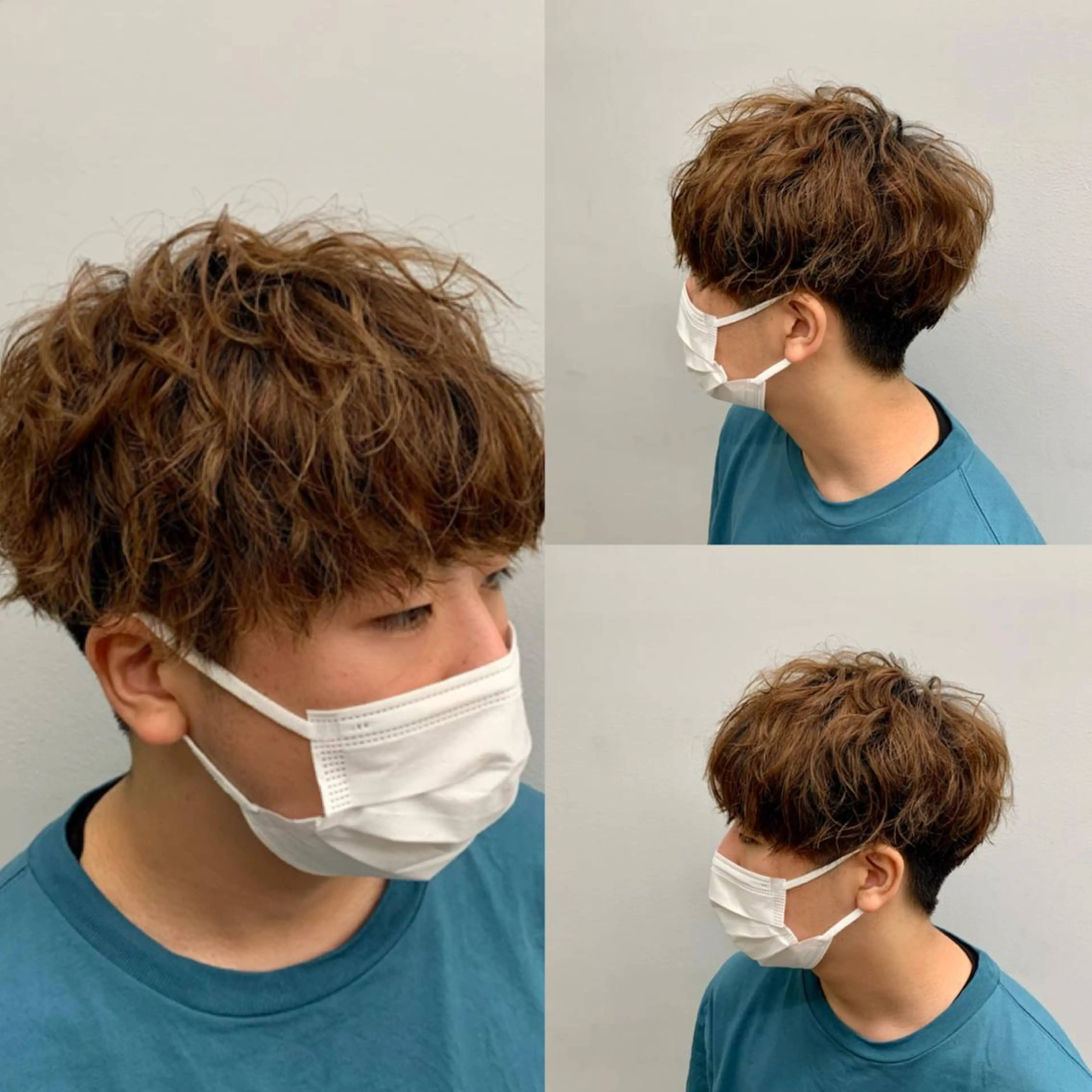 メンズ カルマパーマ メンズパーマ hair&make NOISM -eha-所属・メンズ特化美容師/ 新井　洸太のヘアスタイル