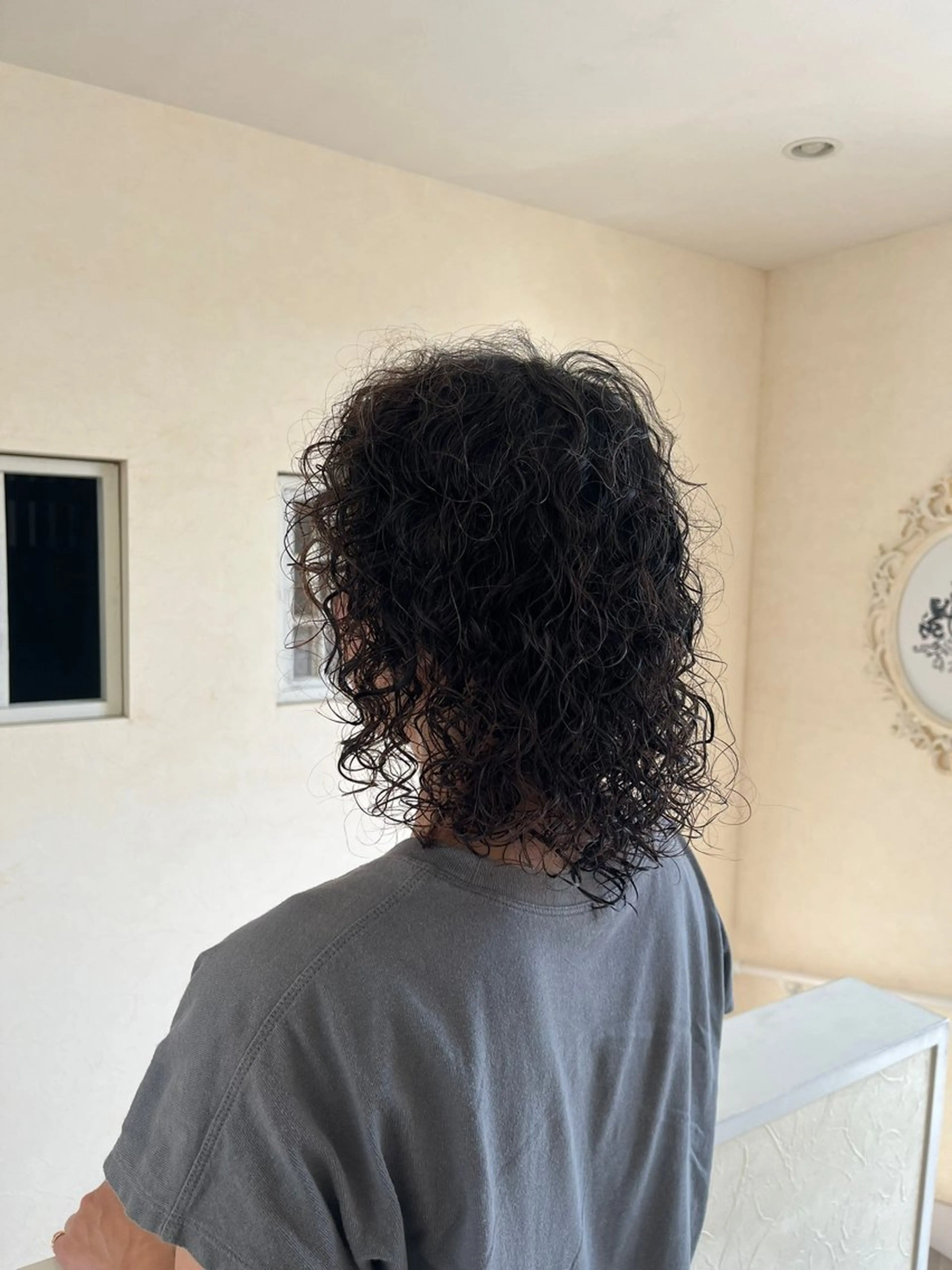 カットパーマの写真