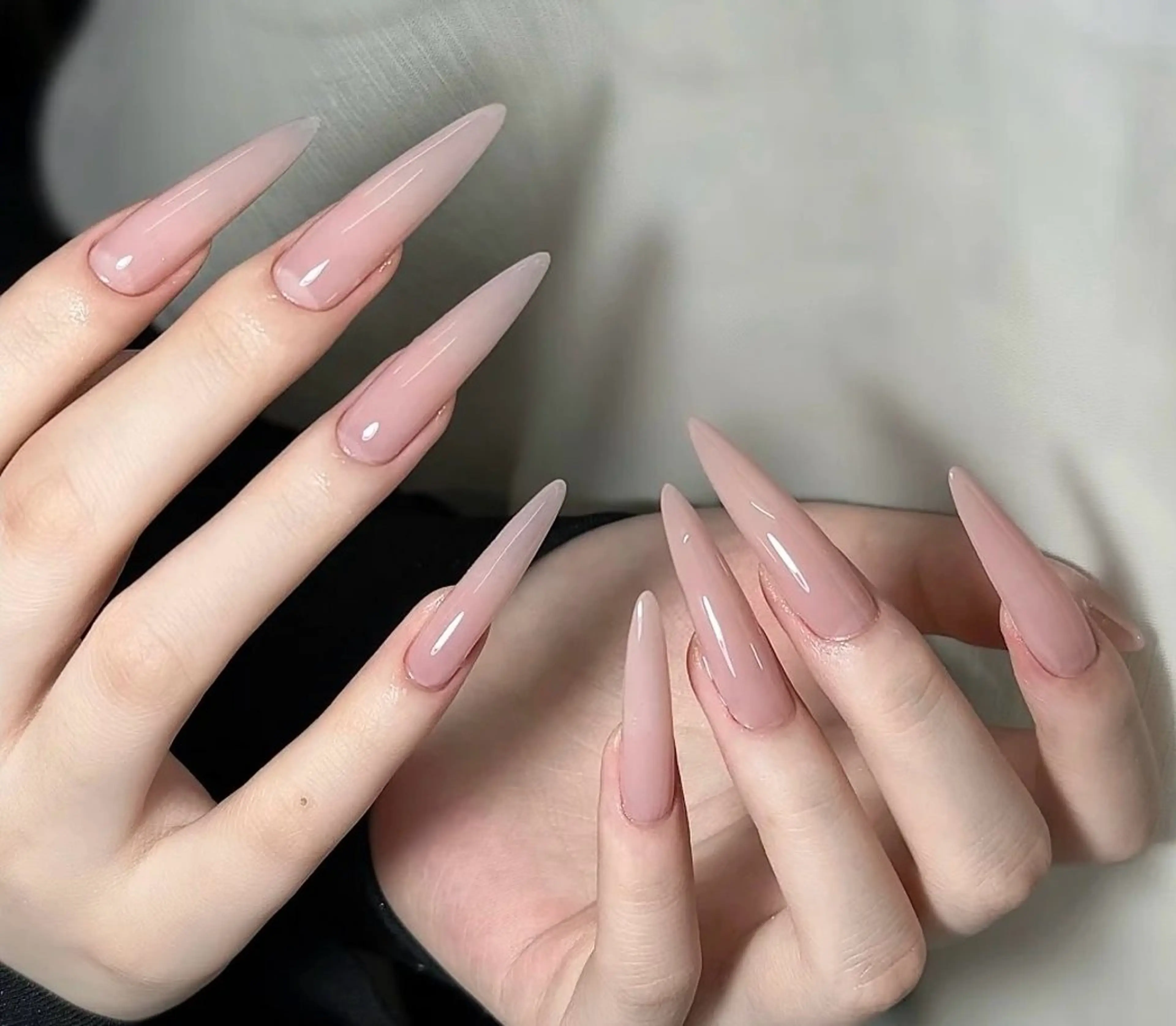 ネイル オーロラネイル フラワーネイル フットネイル フレンチネイル ジェルネイル ハンドネイル 長さだし専門 ありさのネイルデザイン