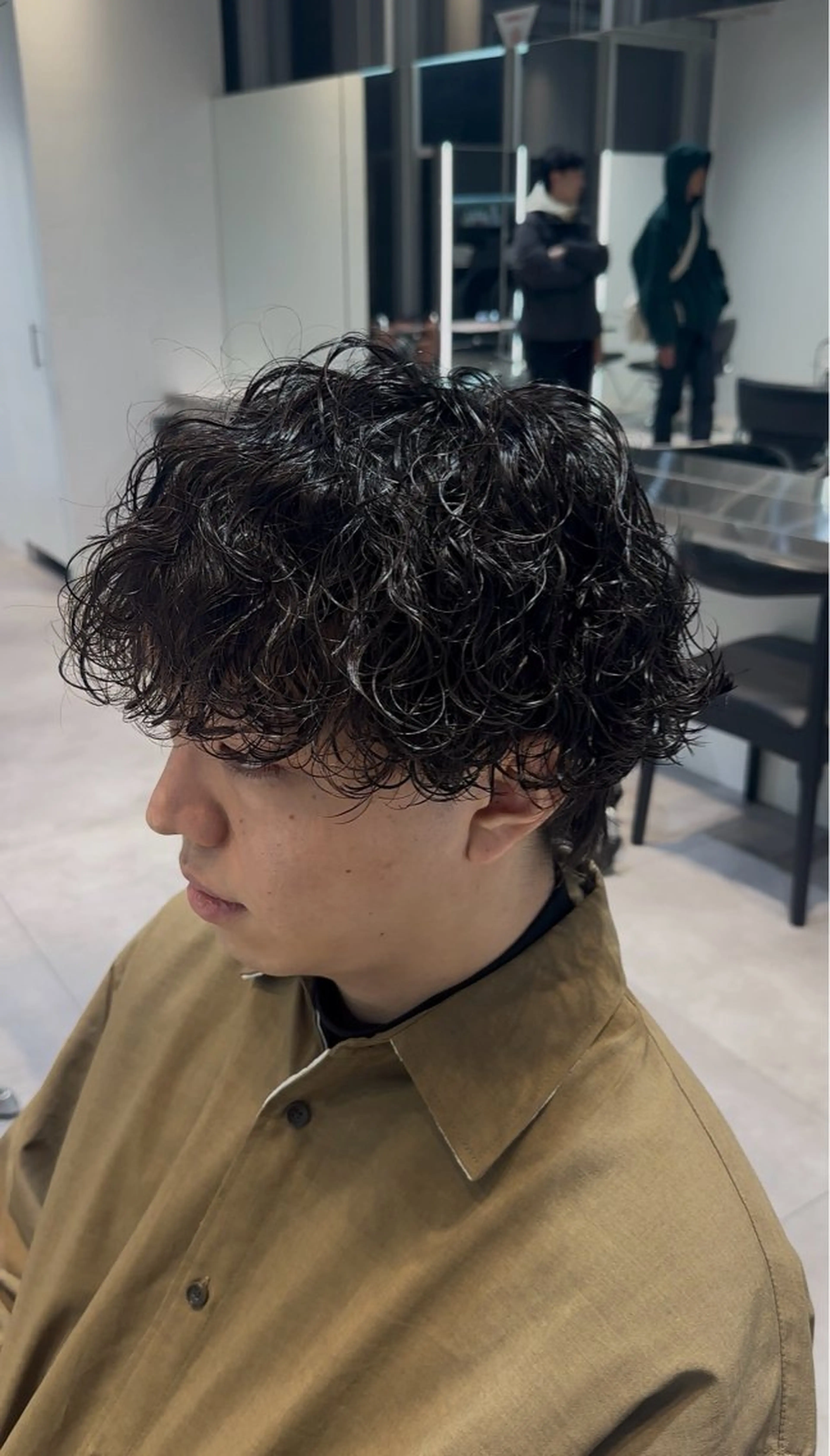 ショート パーマ 似合わせパーマ🔥 河浪  大智のヘアスタイル