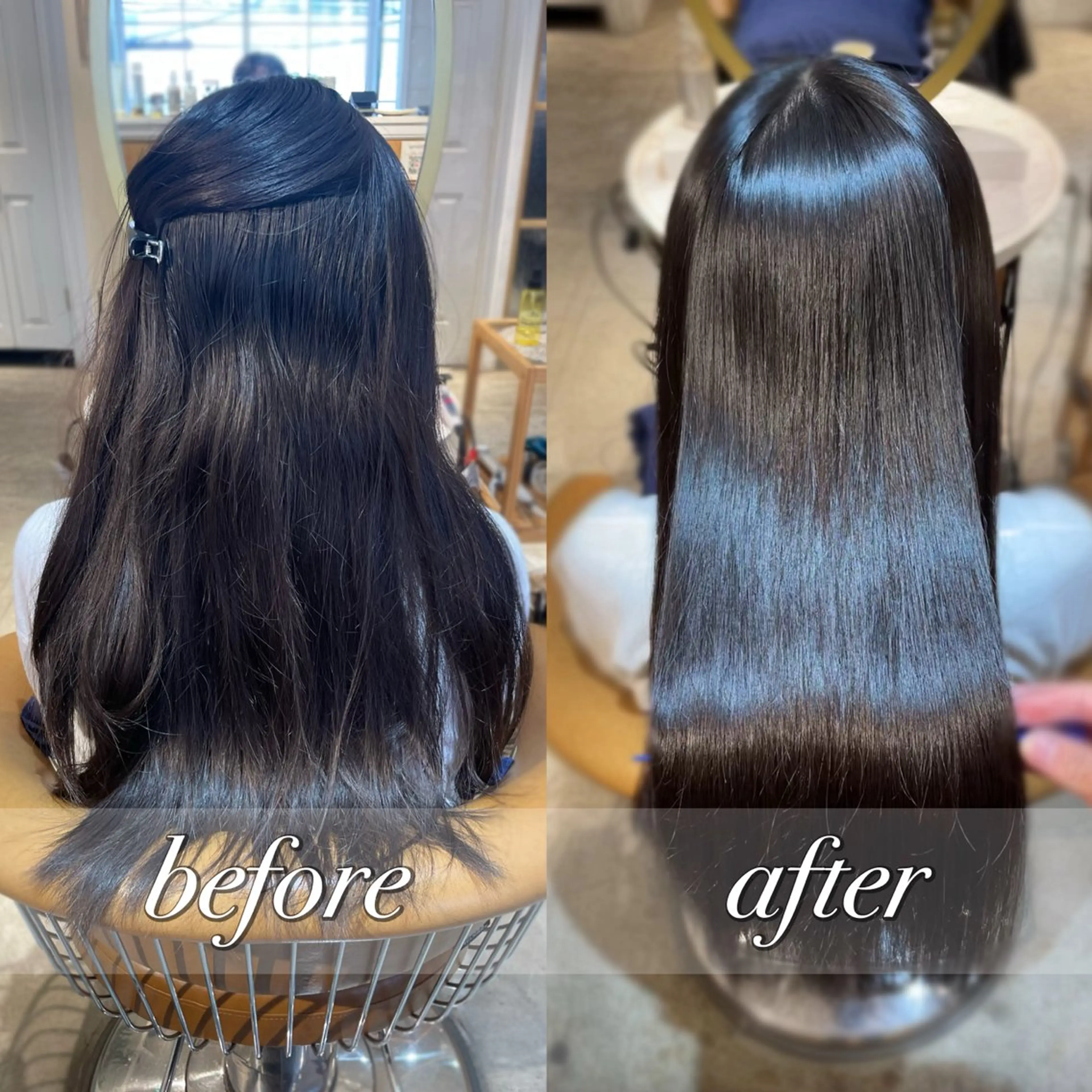 ロング Hair&Make Allure所属・塩谷康生/髪質改善 /ボブ/縮毛矯正のヘアスタイル