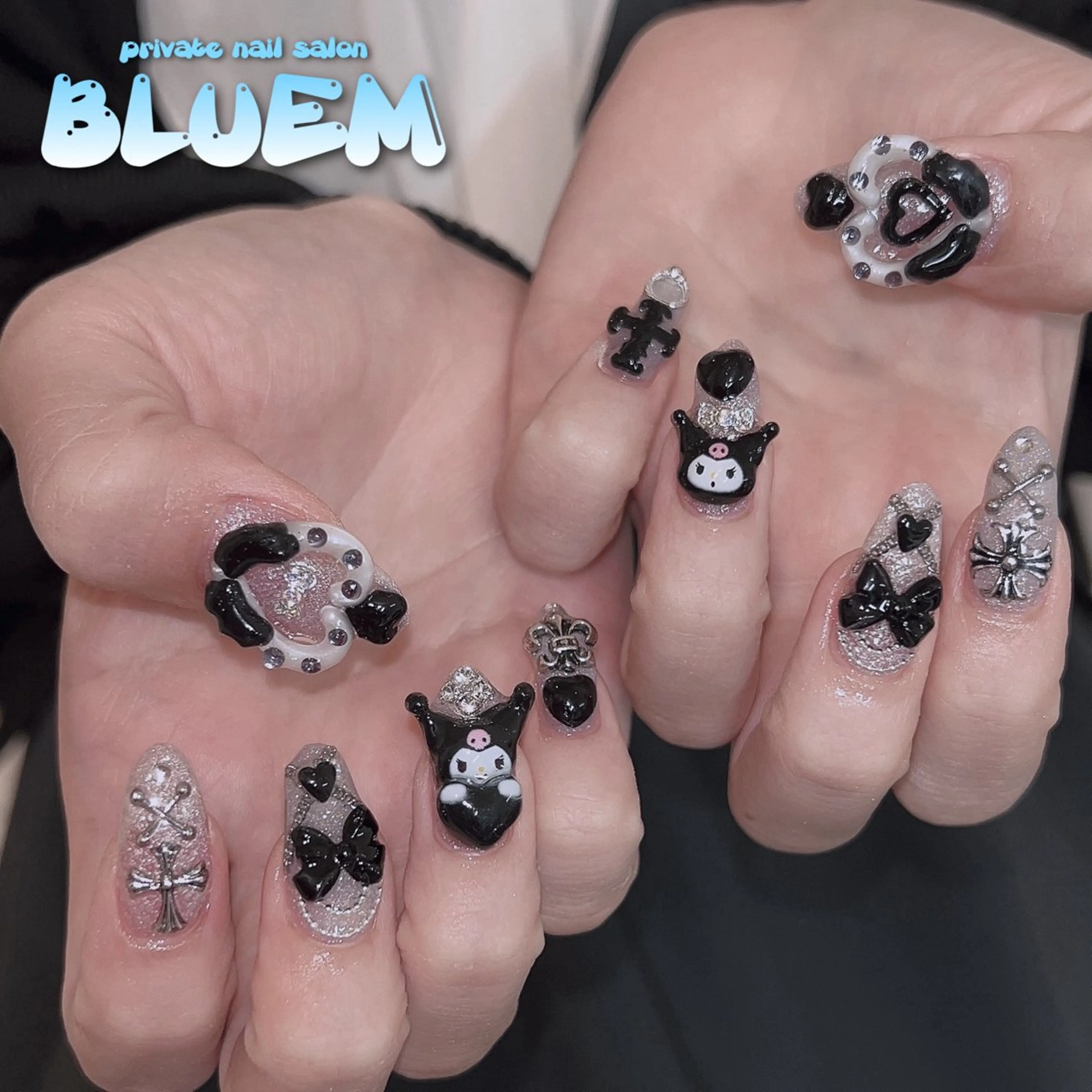 ネイル ハンドネイル BLUEM なな🐶のネイルデザイン