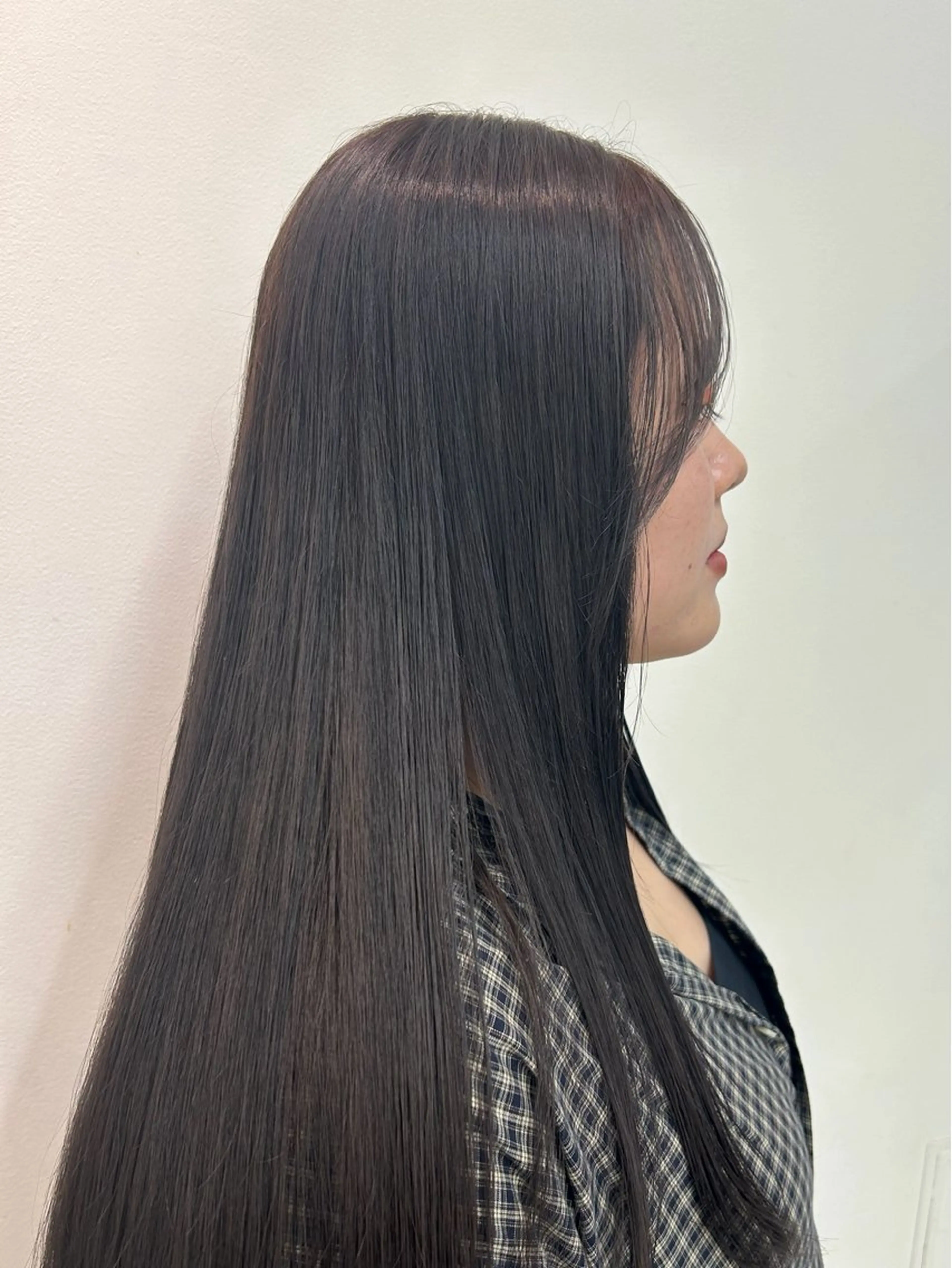 ロング カット ヘアカラー トリートメント natura所属・透明感カラー/ 髪質改善🤍ruriのヘアスタイル