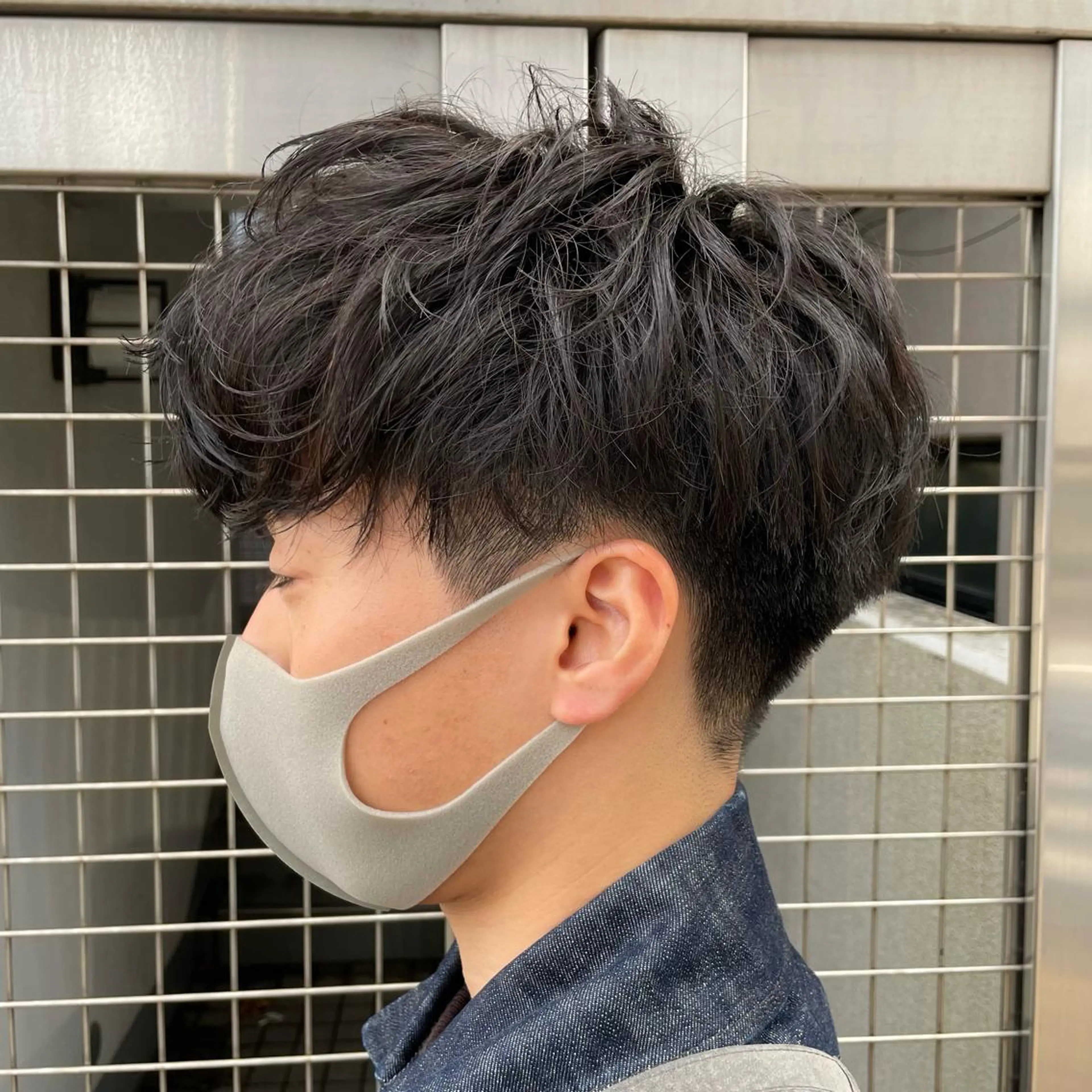 ショート パーマ メンズ カット パーマ 【メンズ縮毛矯正】 田中秀斗のヘアスタイル