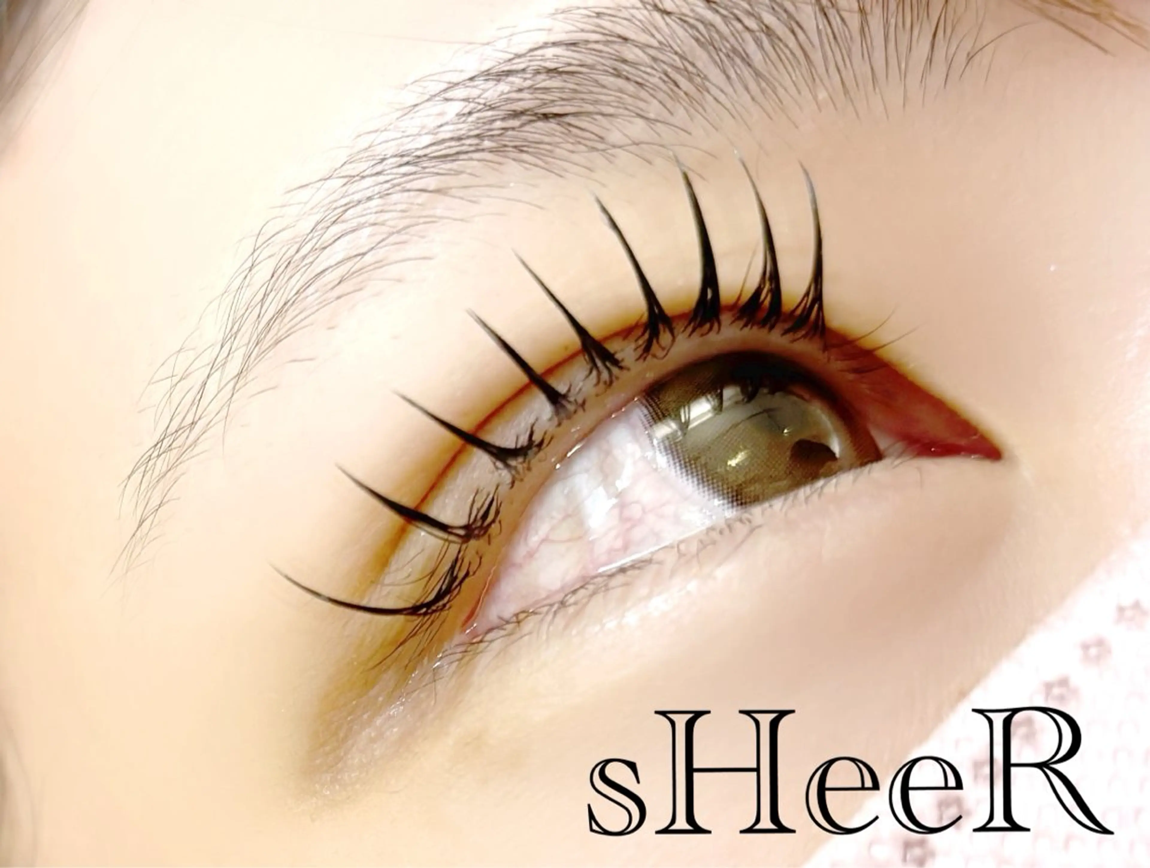 マツエク・マツパ 束感まつ毛 フラットラッシュ マツエク 川越駅東口 sHeeR.mayuのマツエク・マツパデザイン