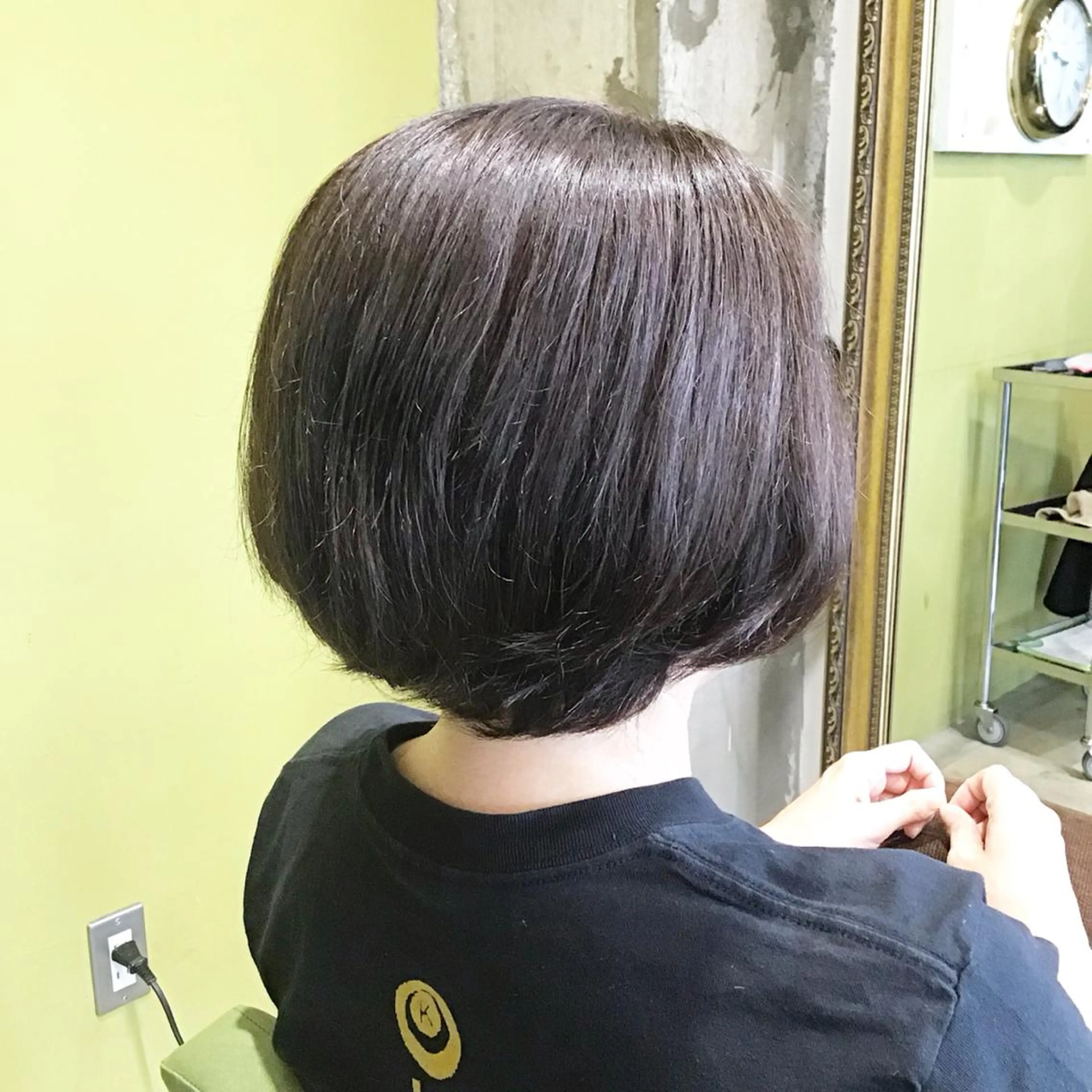 ショート カット ヘアカラー ヘッドスパ エイジングケア特化 サーカス/育毛/スパのヘアスタイル