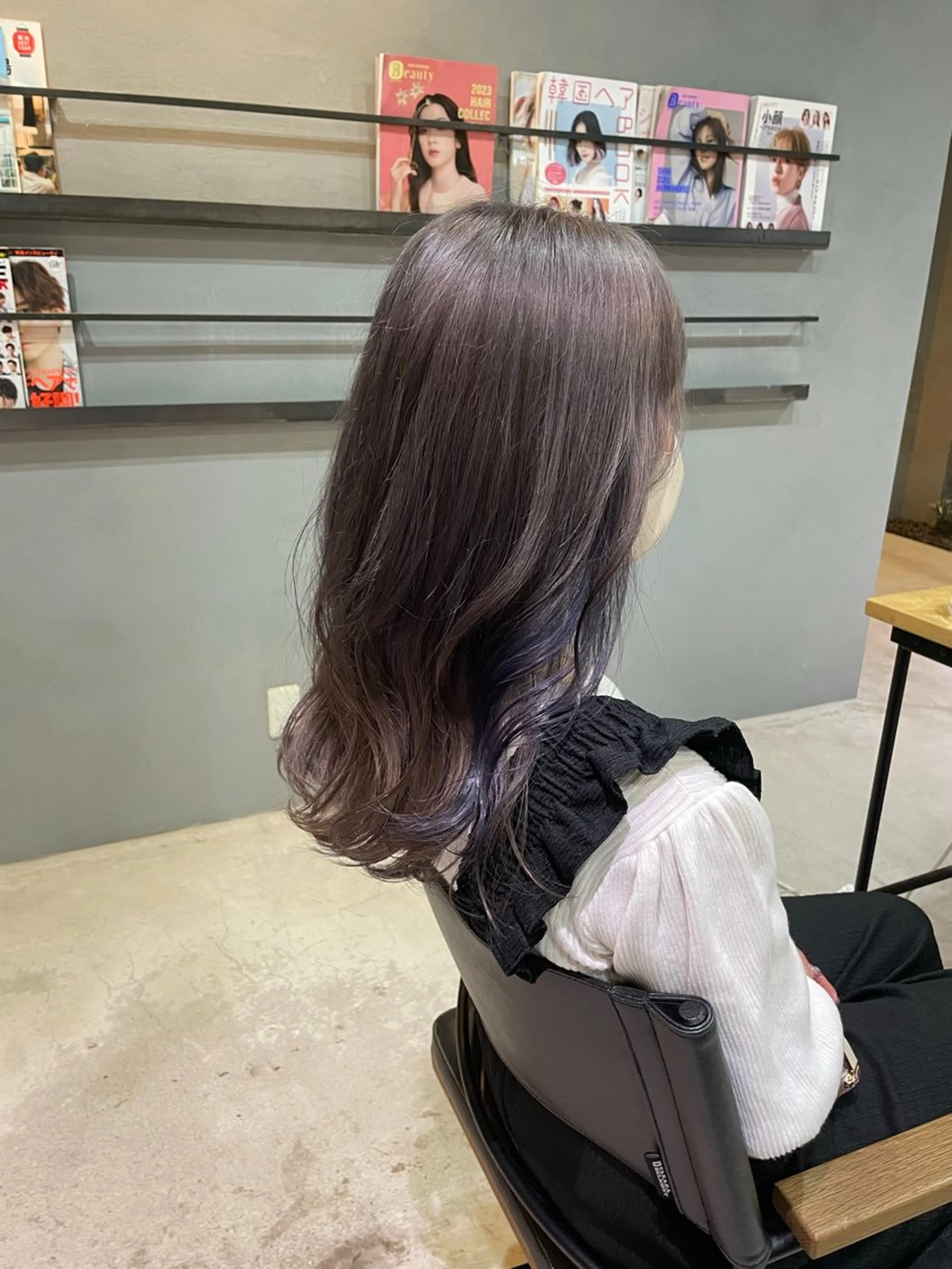 ロング カラー ヘアカラー 艶髪/透明感カラー/ 韓国/nonokaのヘアスタイル