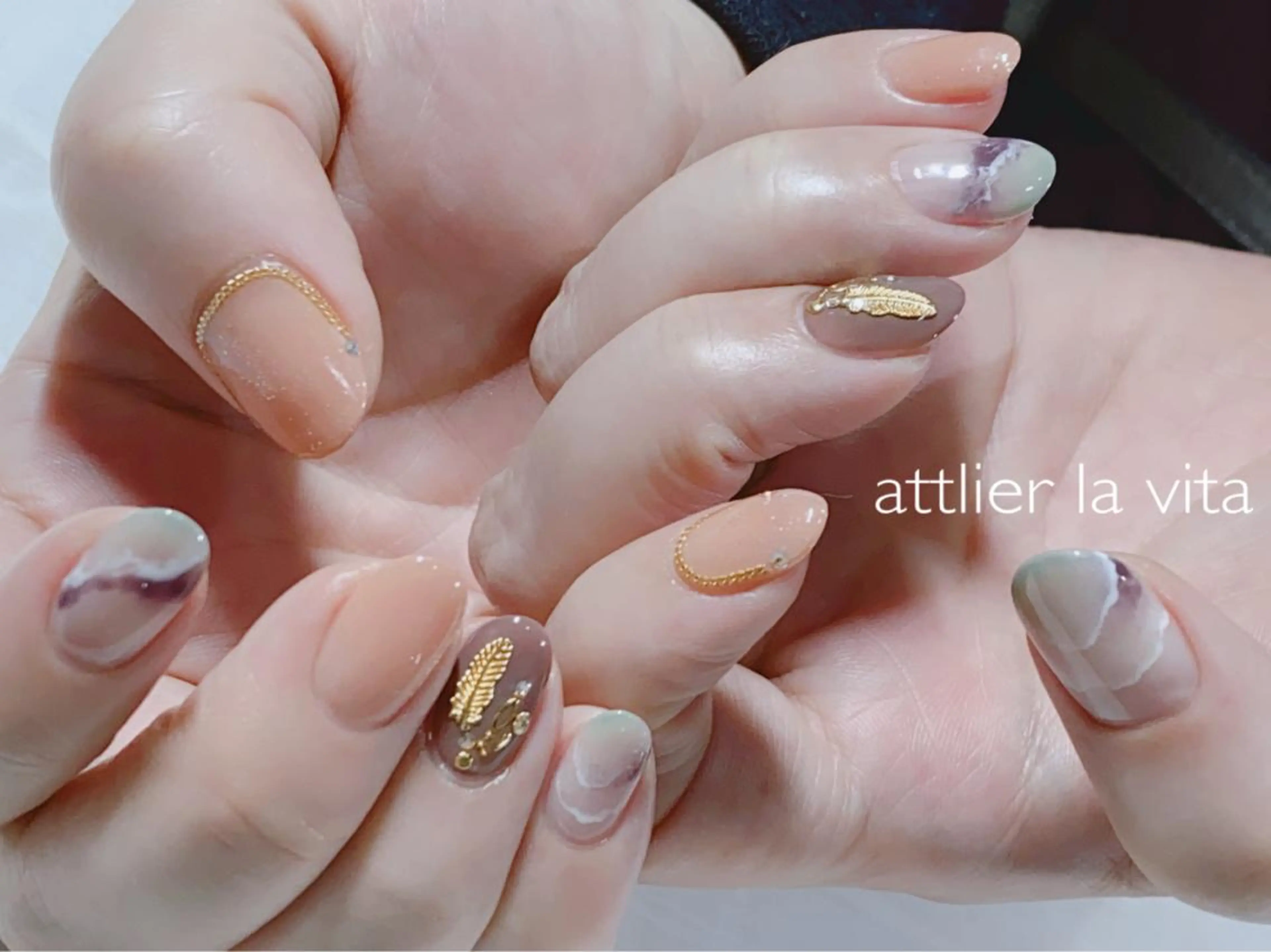 ネイル ハンドネイル atelier la vita所属・lavita. mimuraのネイルデザイン