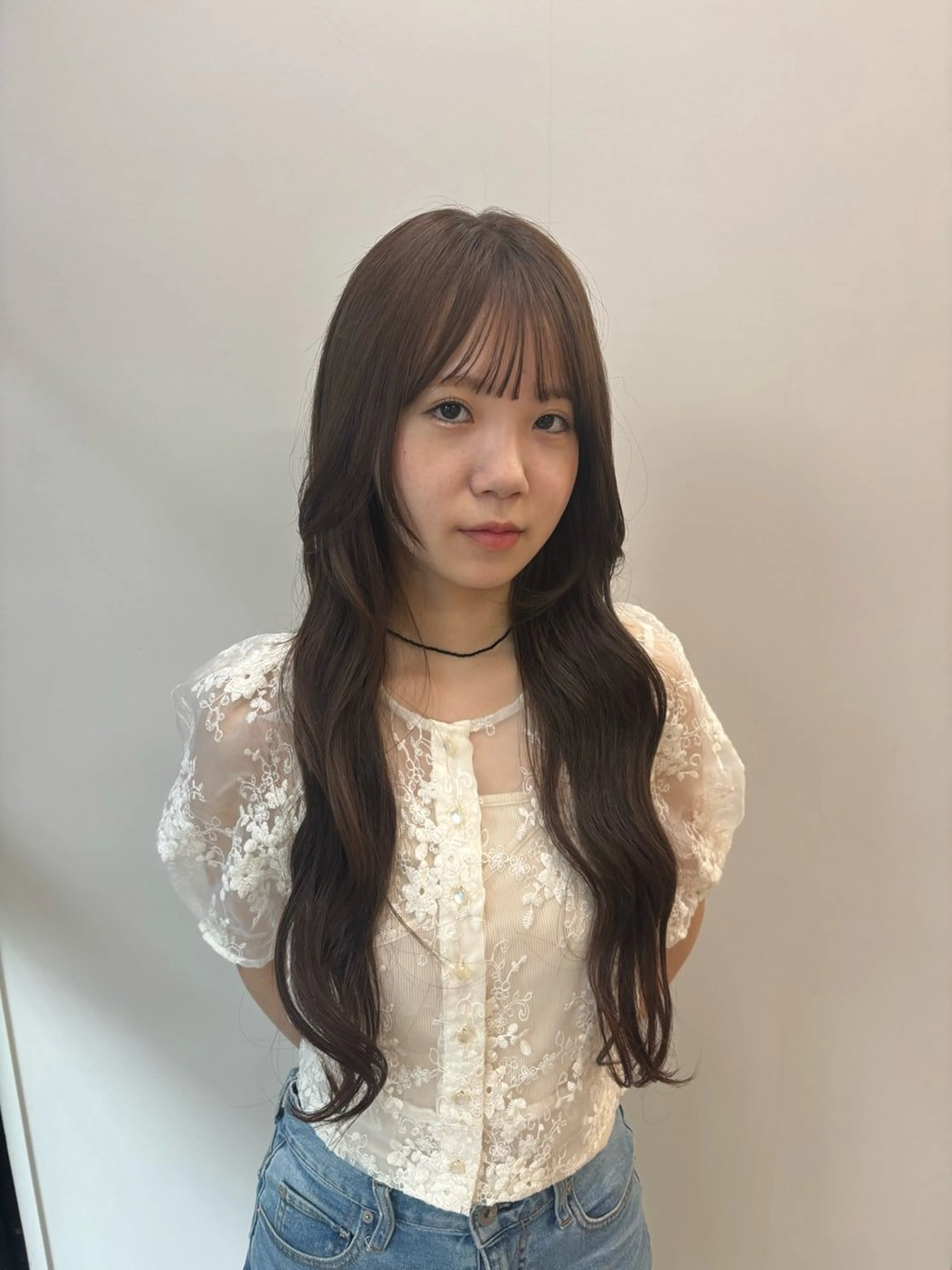 ロング カラー ヘアカラー zina karin୨୧˙˳⋆のヘアスタイル