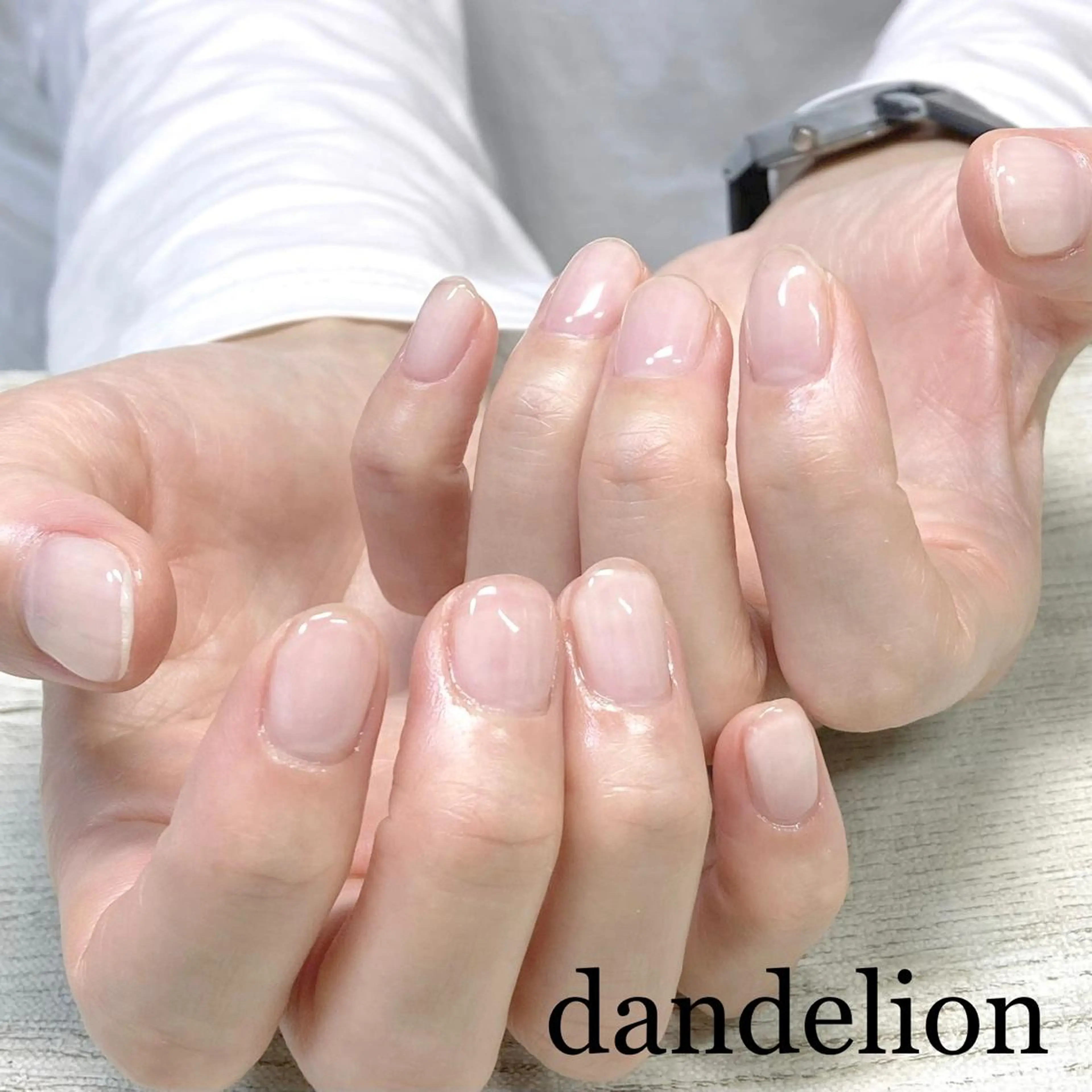 ネイル ハンドネイル ハンドケア dandelion ダンデライオンのネイルデザイン