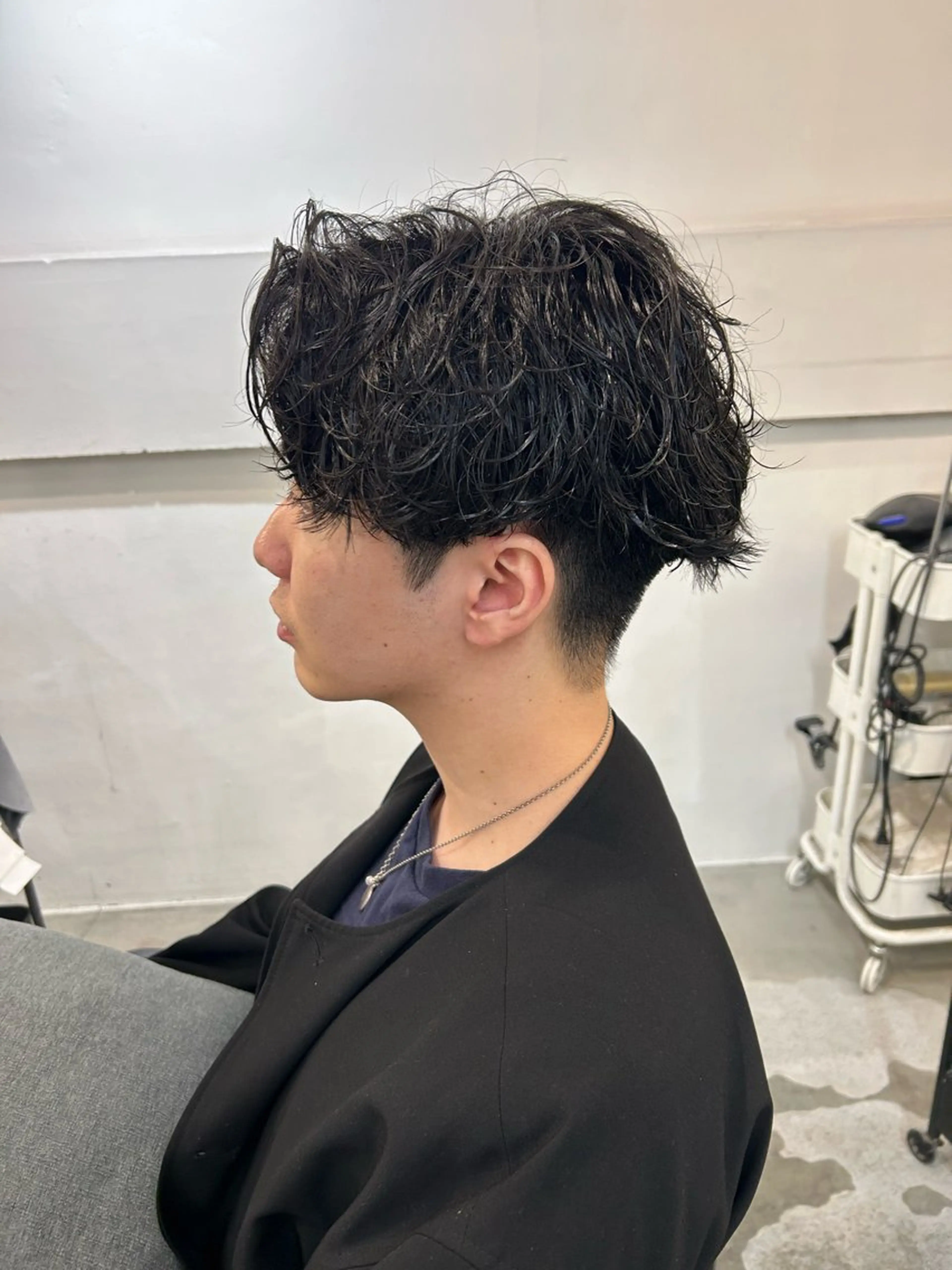 パーマ メンズ カット パーマ メンズ清潔感のプロ 💈メンズパーマ💈のヘアスタイル