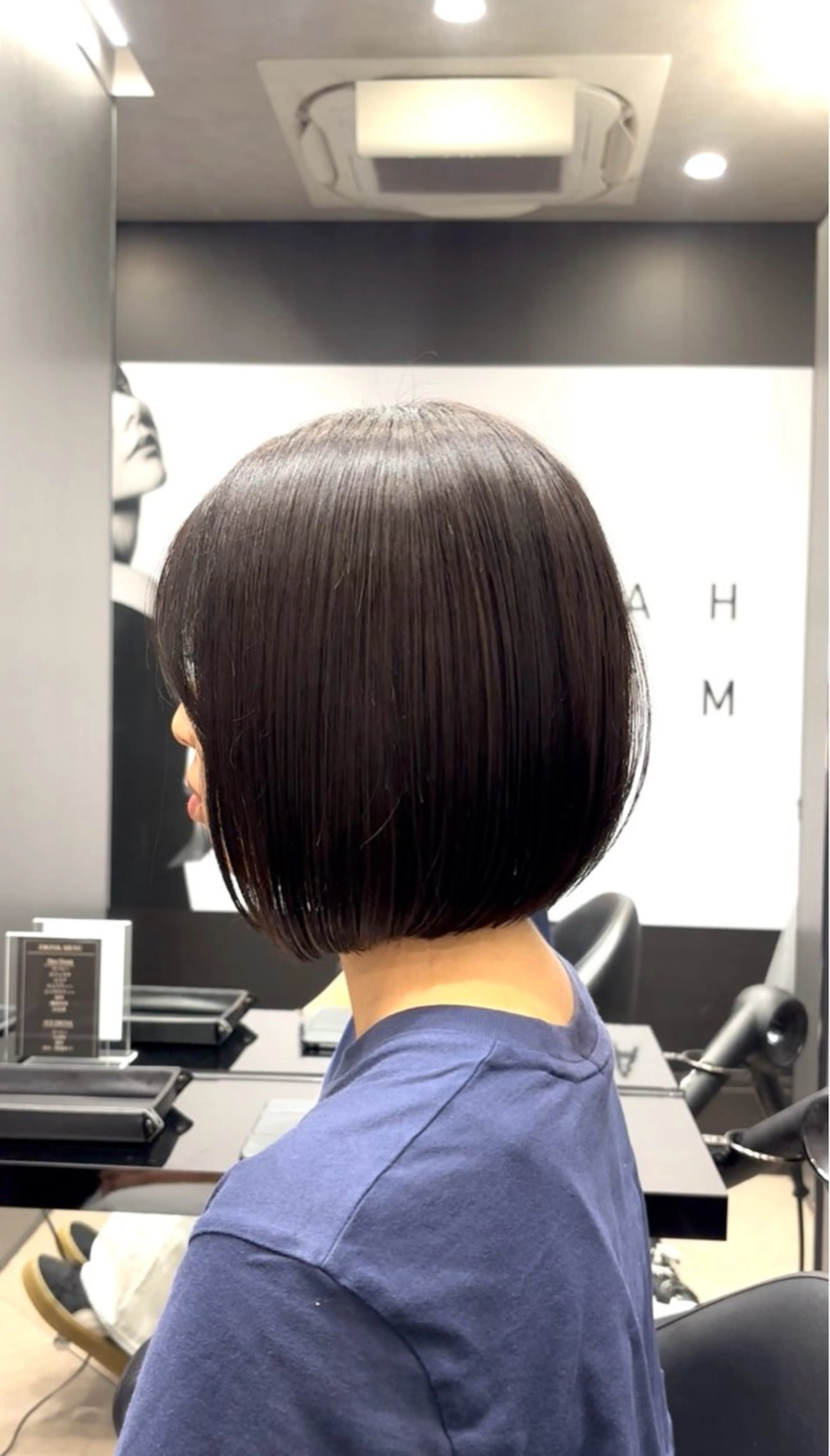 ショート ボブ 縮毛矯正 カット 縮毛矯正 HARUKI  MINATO Japan広島紙屋町店所属・hmj紙屋町店 脊戸智志のエステ・リラクイメージ