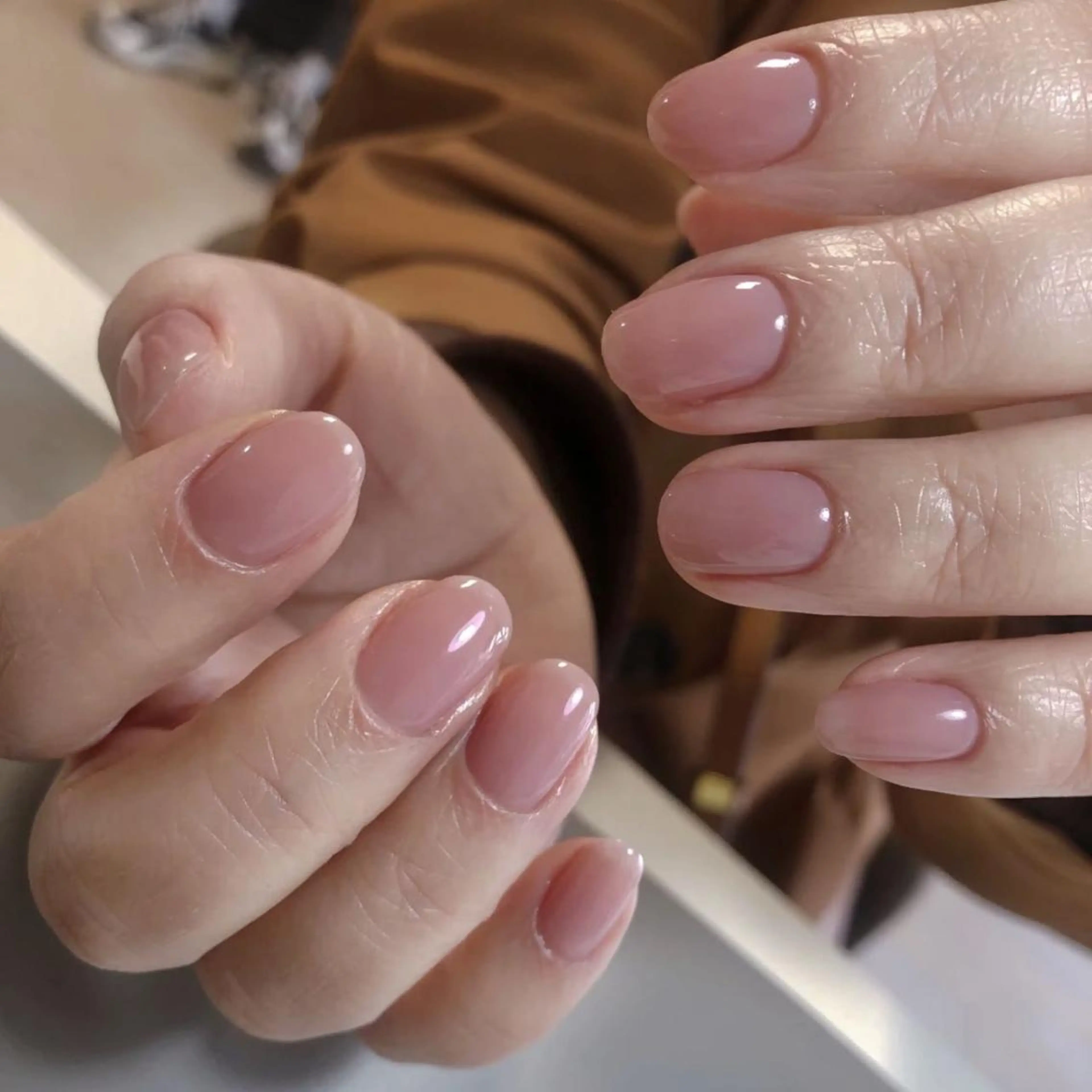 ネイル ラメ(グリッター) ラメグラデーション ワンカラーネイル Queens テイのネイルデザイン