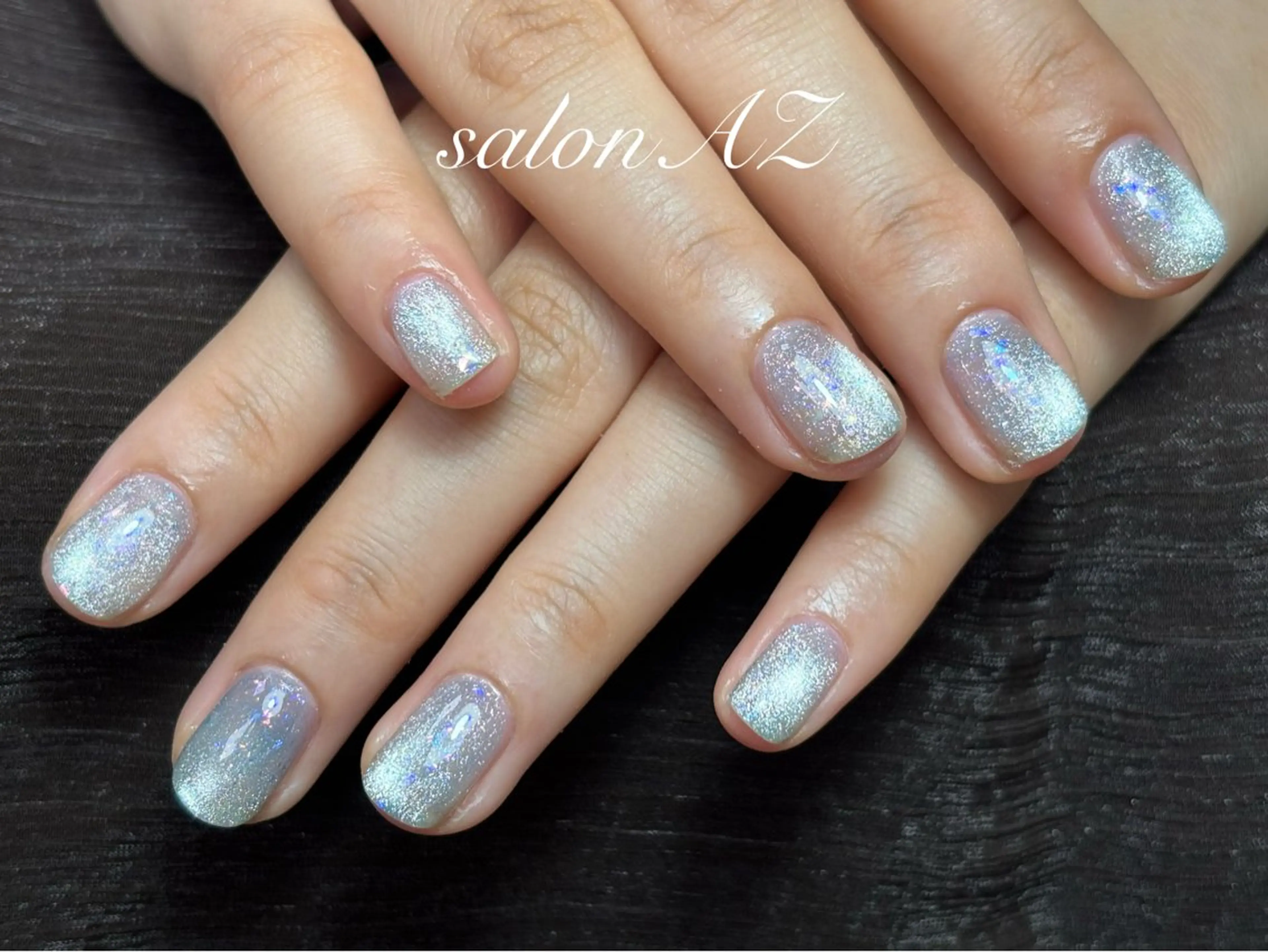 ネイル アートネイル 長さ出し フットネイル フレンチネイル ジェルネイル Salon  AZ所属・salon AZ jr．ネイリストのネイルデザイン