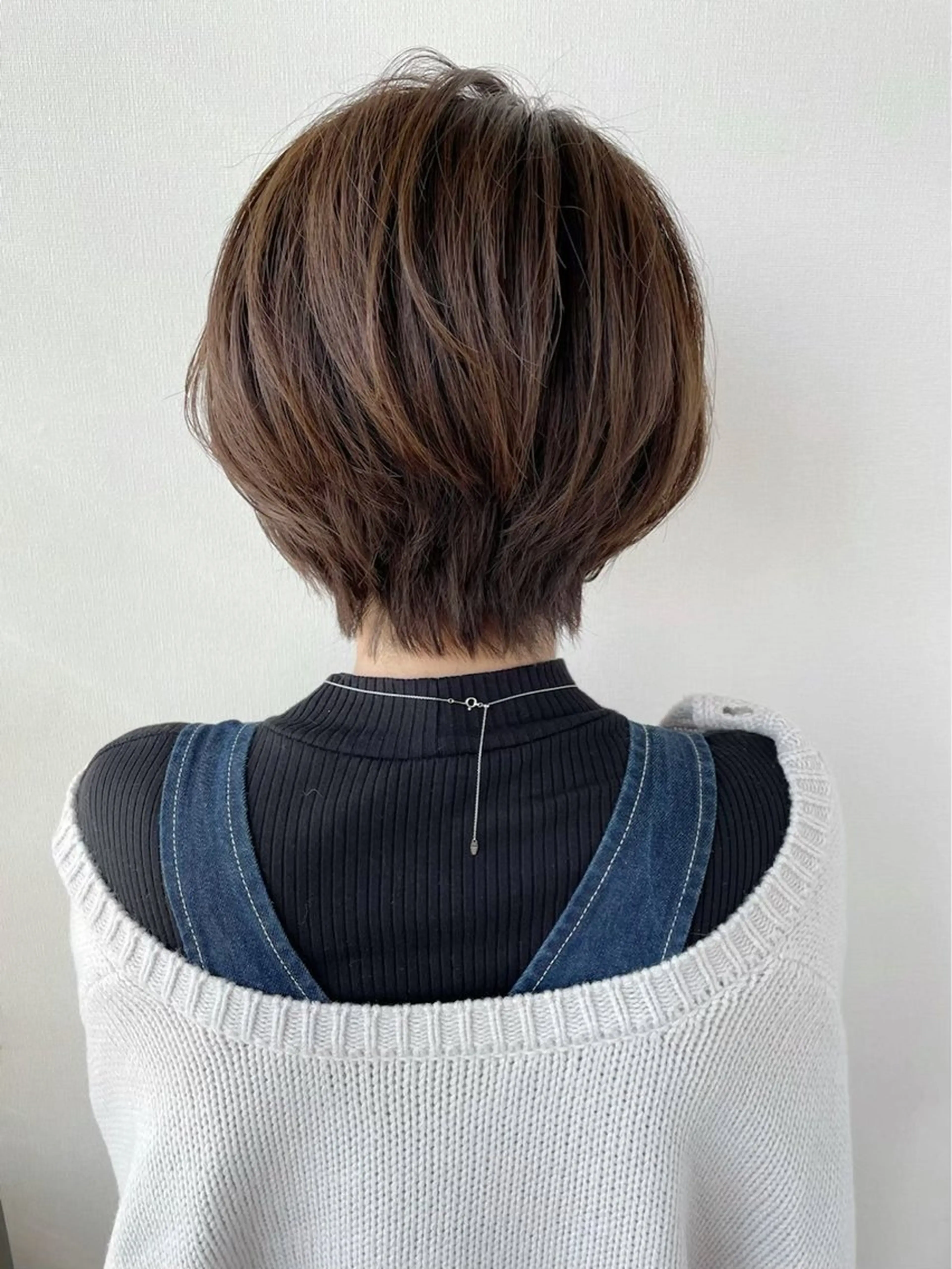 ショート ボブ/ショートボブ/ 岡山駅/別曽遥也のヘアスタイル