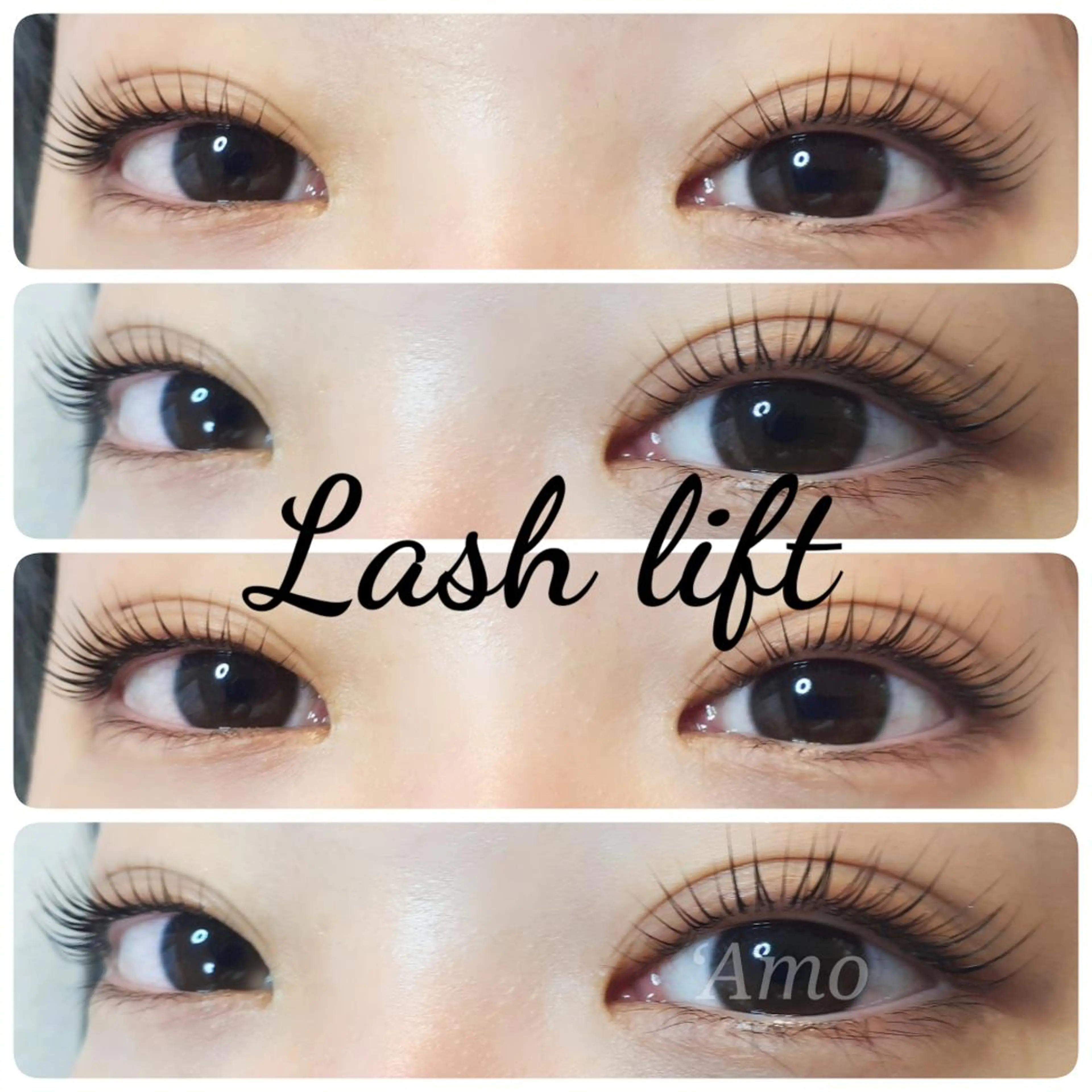 マツエク・マツパ パリジェンヌラッシュリフト まつげパーマ ‘Amo アモのマツエク・マツパデザイン